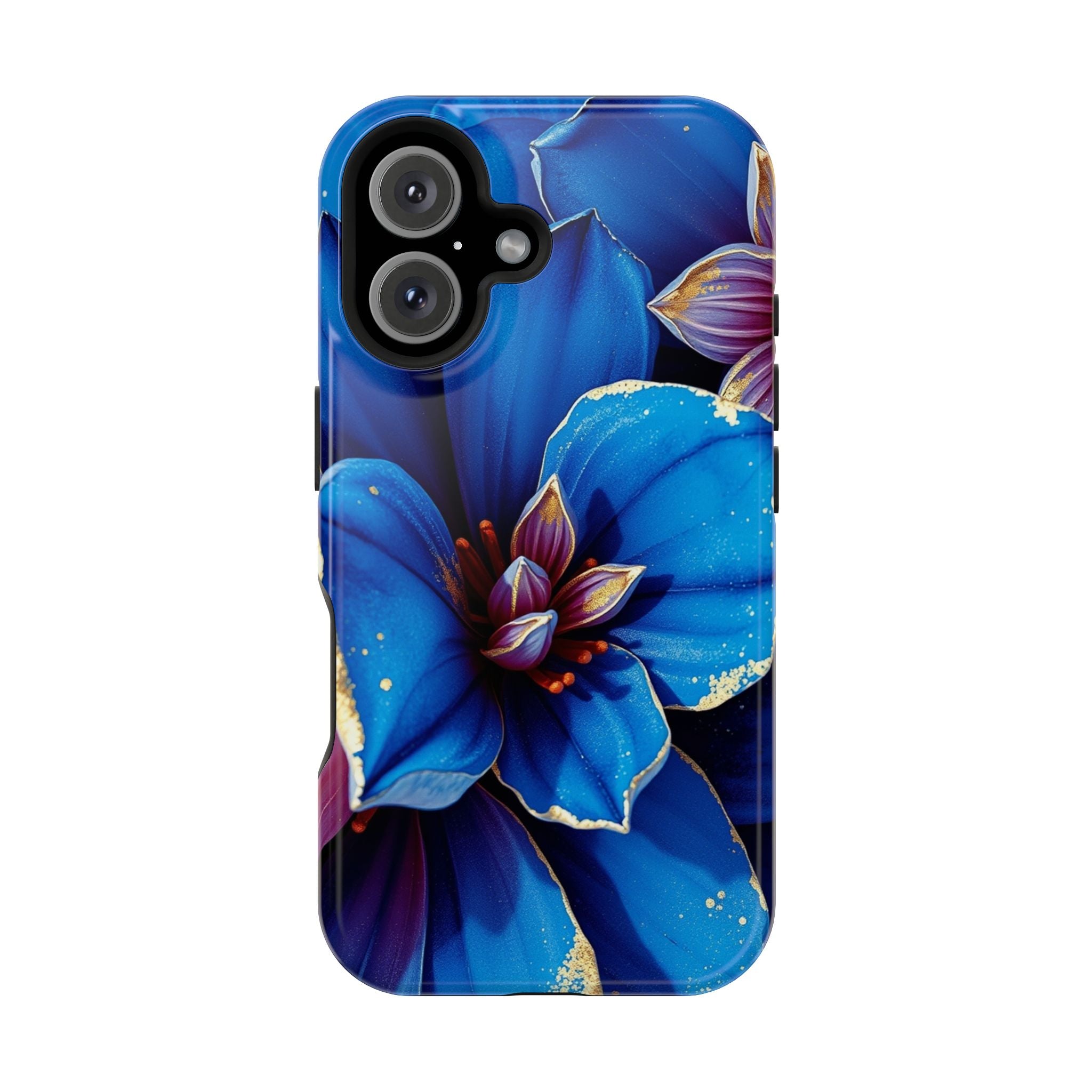 iPhone Floral Gold Foil Serene Design Slim Snap Case Ga · iPhone Case
