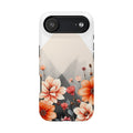 iPhone Floral Geometric Vibrant Design Slim Snap Case · iPhone Case