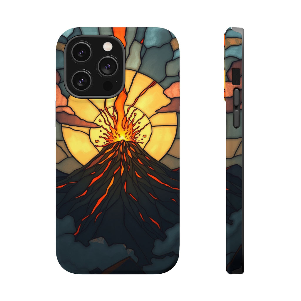 iPhone Vibrant Volcanic Eruption Design Slim Everyday iPhone 11 · iPhone Case