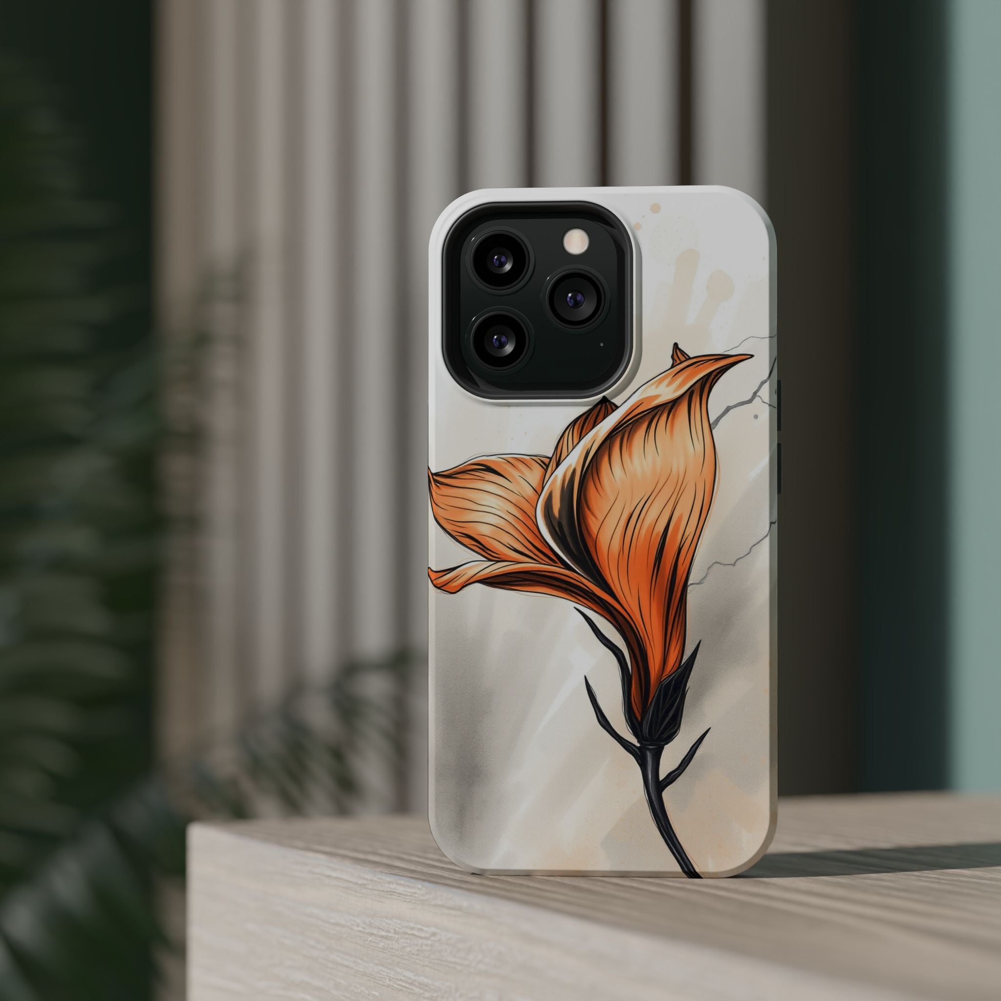 iPhone Dreamy Petal Storm Design Bold Modern Everyday Snap Case · iPhone Case