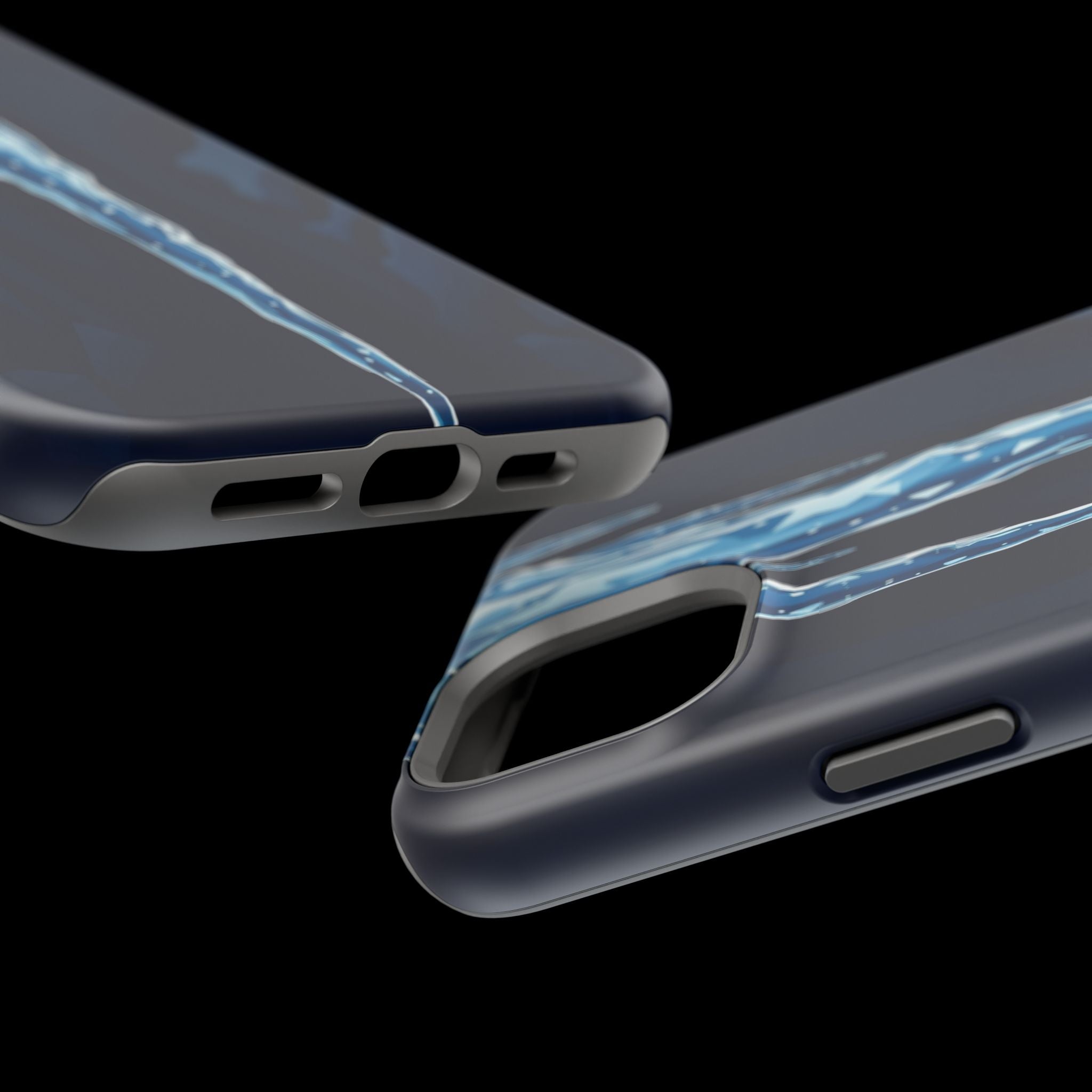 iPhone Vibrant Icicle Formation Design Slim Everyday Designer Case · iPhone Case