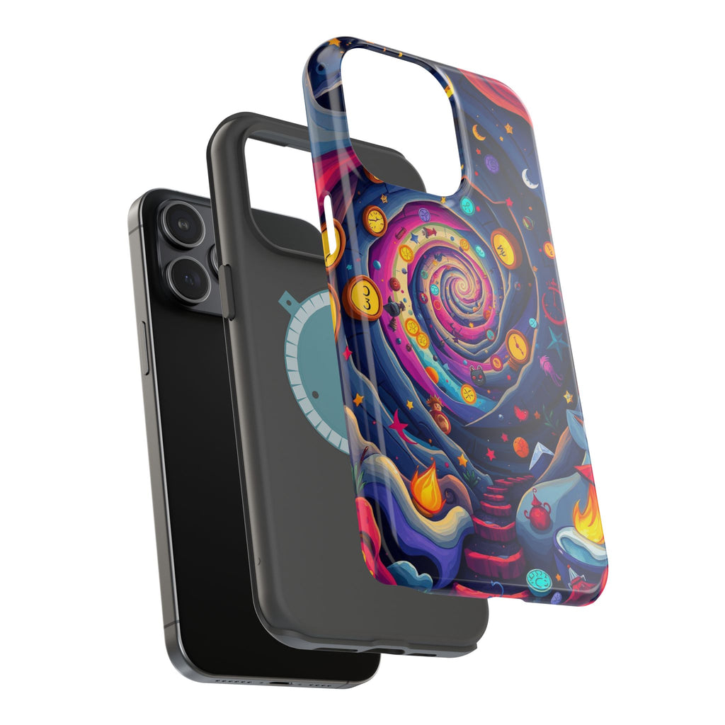 iPhone Time Portal Swirl Kids Fun iPhone Phone Case Gift Clean Minimal · iPhone