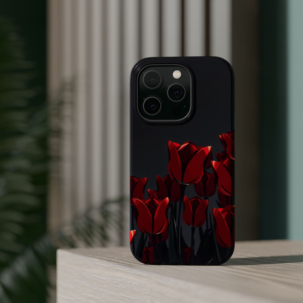 iPhone Tulip Row Mystic Art 10 Slim Everyday Designer Case · iPhone Case