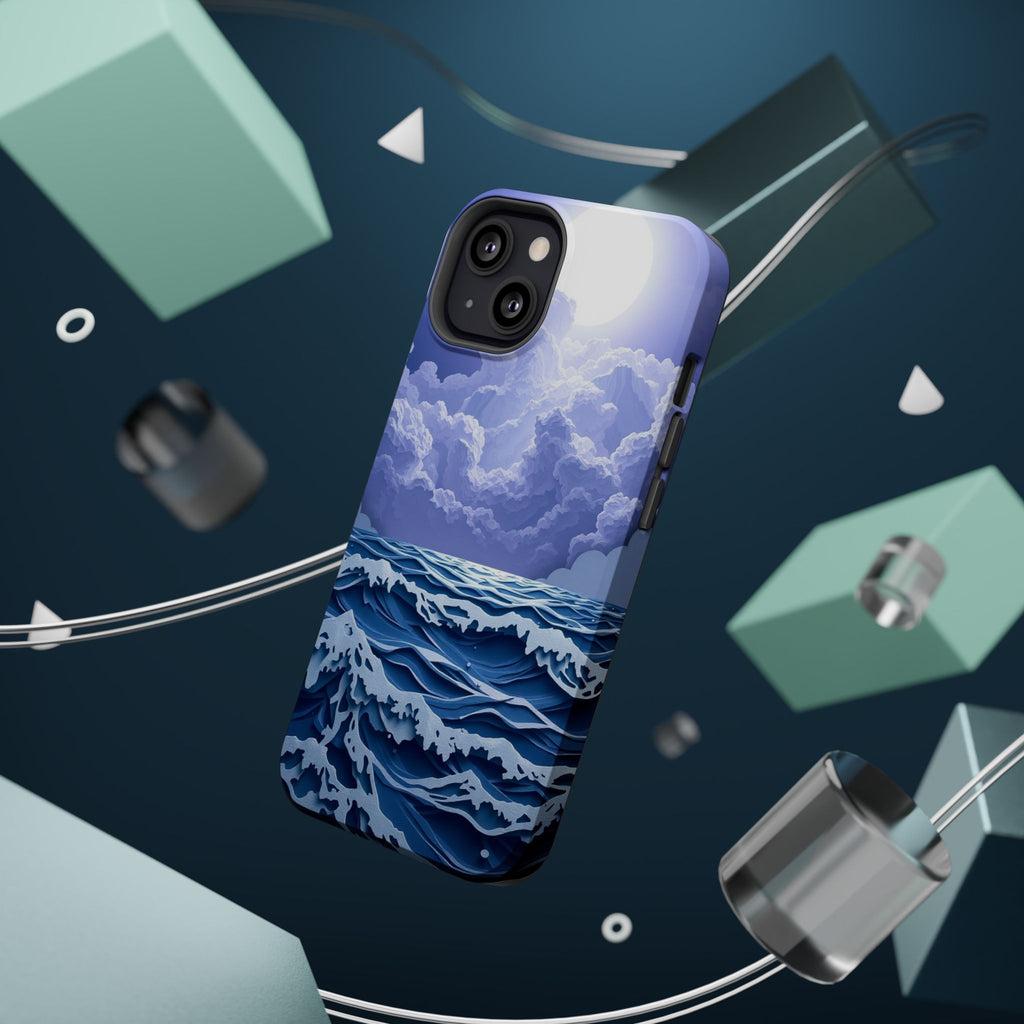 iPhone Storm at Sea Enchanted Art Bold Modern Everyday Snap Case · iPhone Case