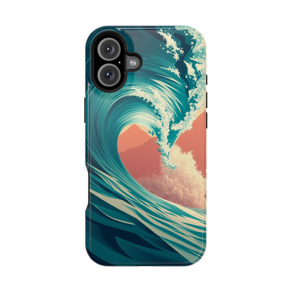 iPhone Ocean Wave Crash Cinematic Art Slim Everyday Designer Case · iPhone Case