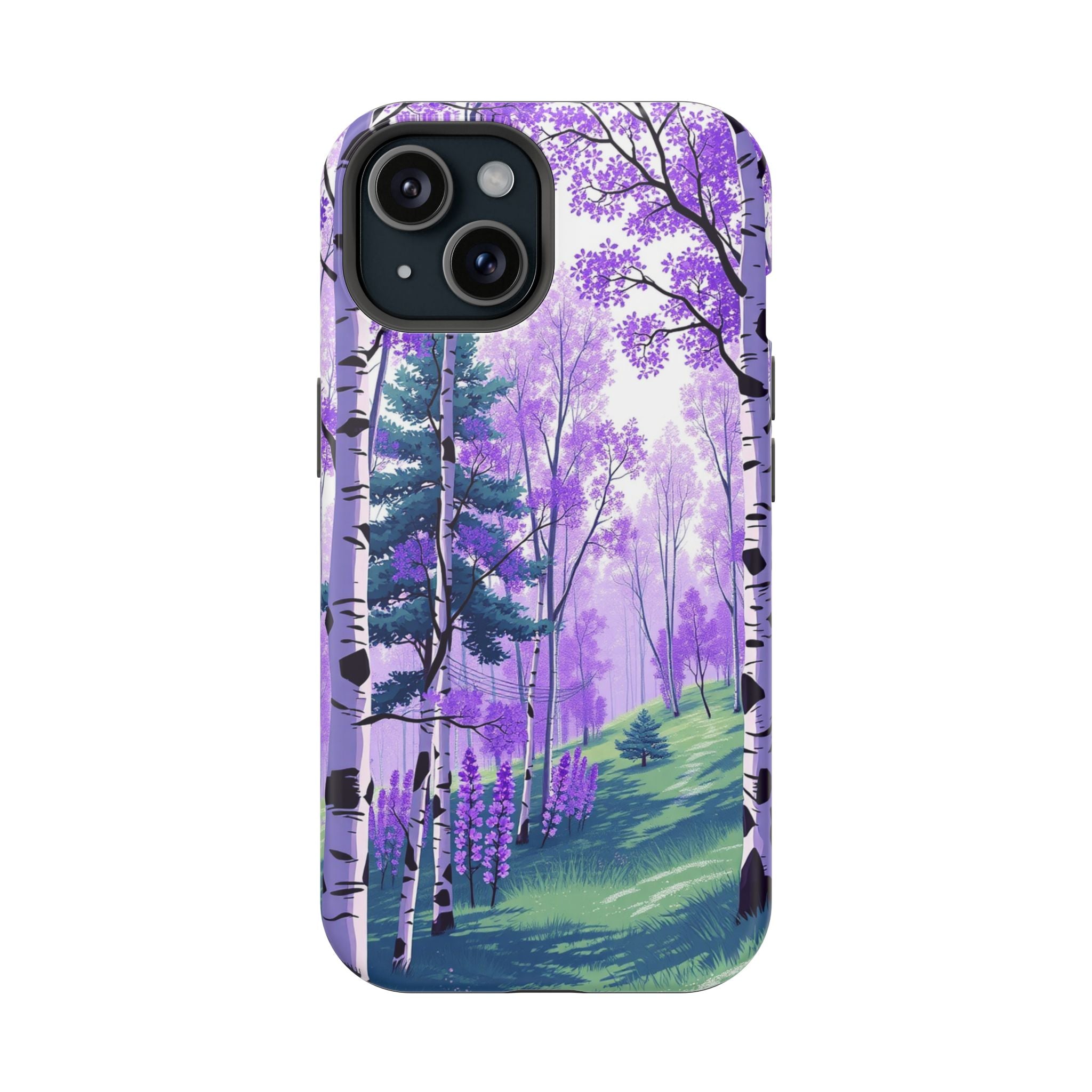 iPhone Birch Grove Electric Art Slim Everyday Designer Case · iPhone Case