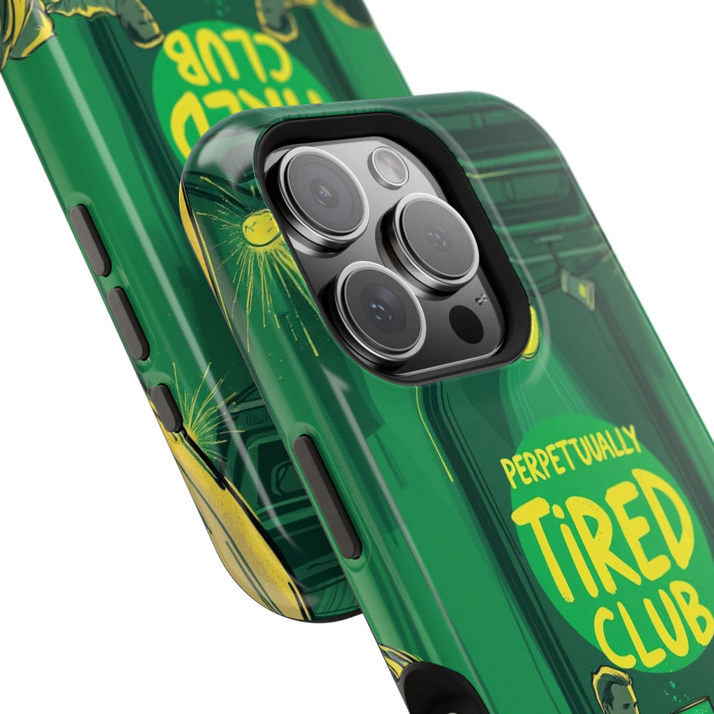 iPhone Radiant Perpetually Tired Club Design Slim Everyday Designer Case · iPhon