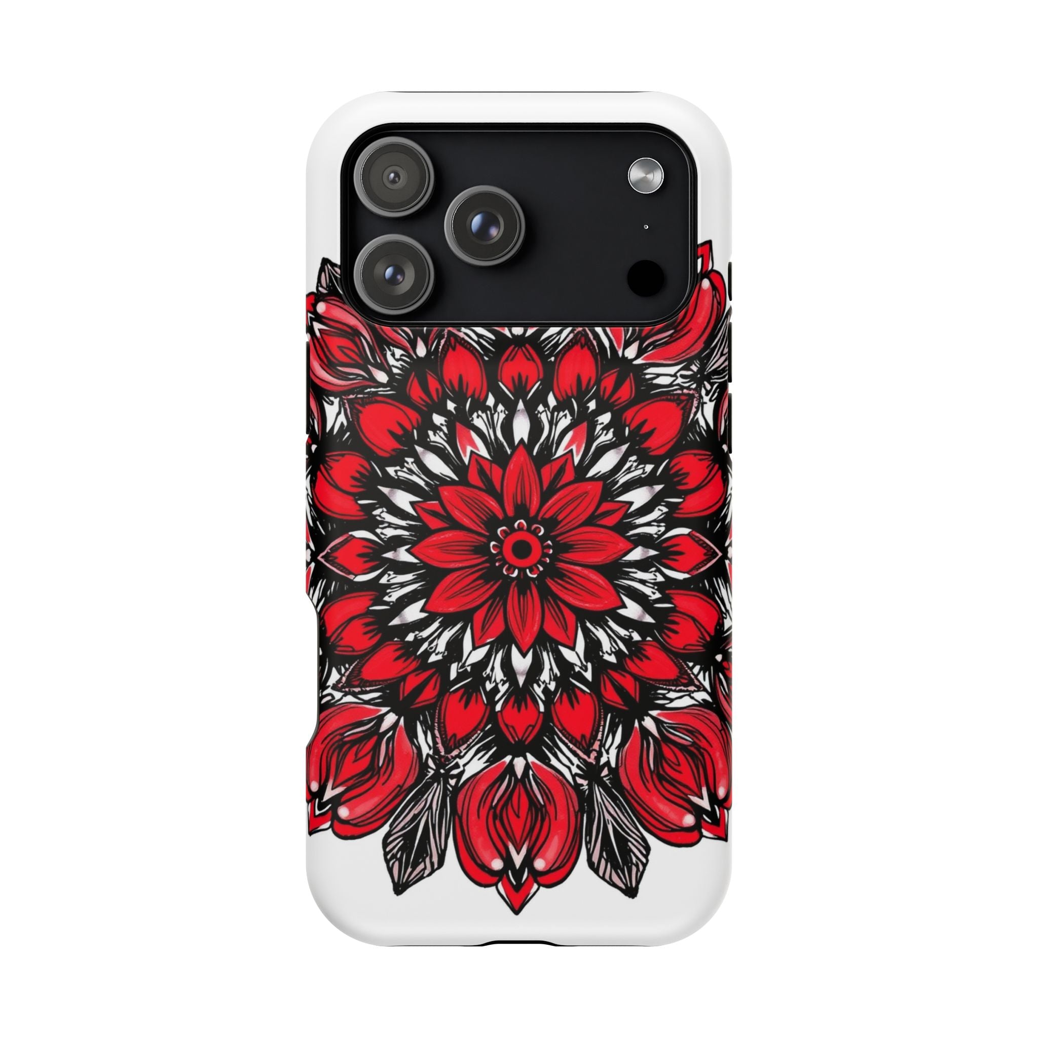 iPhone Floral Mandala Hand-Drawn Sketch Slim Everyday iPhone Designer · iPhone C
