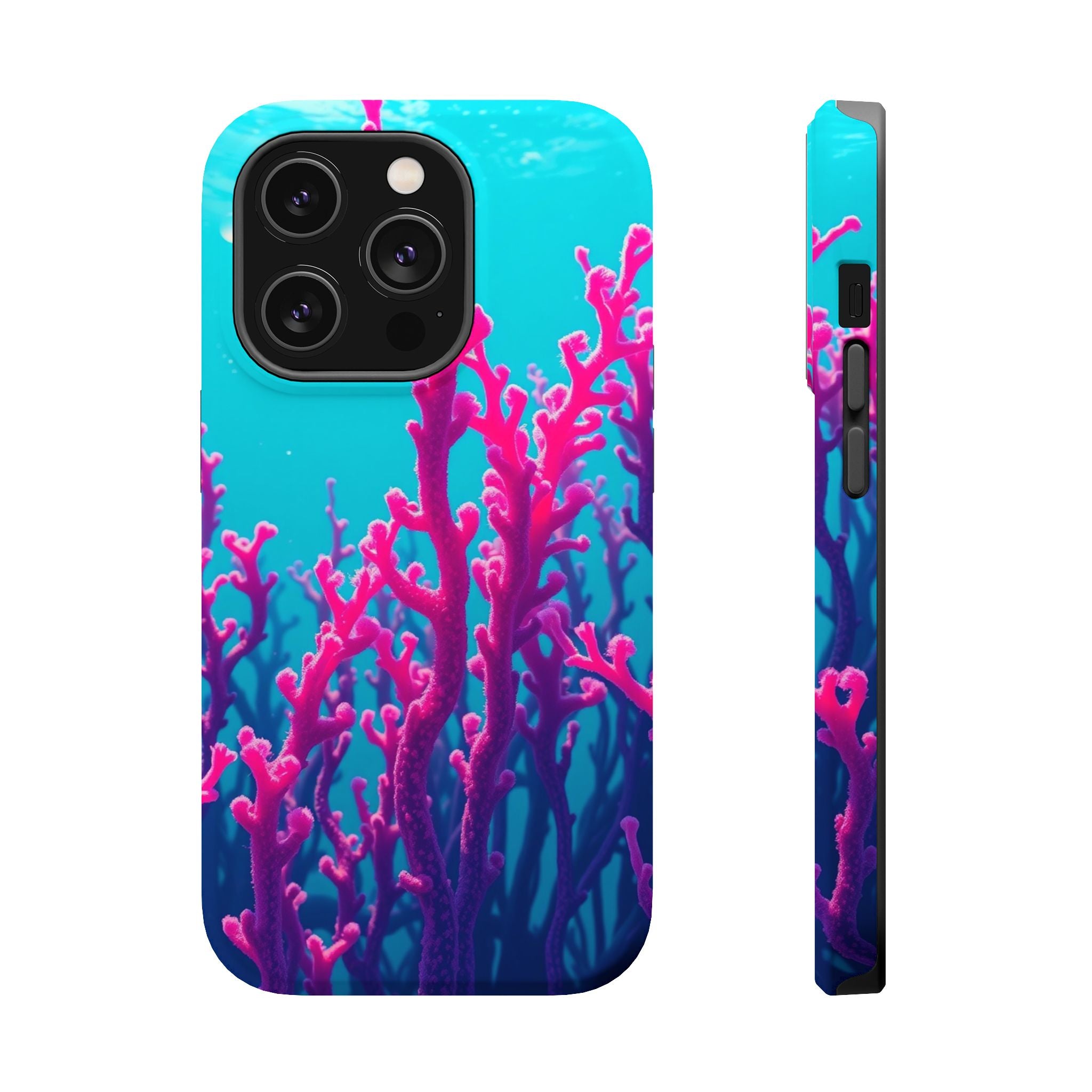 iPhone Kelp Forest Electric Art Slim Everyday Designer Case · iPhone Case