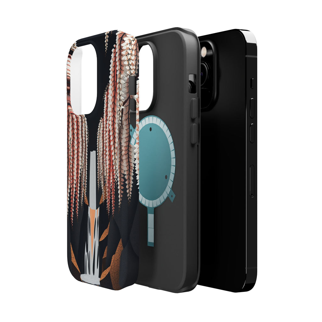 iPhone Earthy Wisteria Cascade Design Slim Everyday iPhone 10 Designer · iPhone