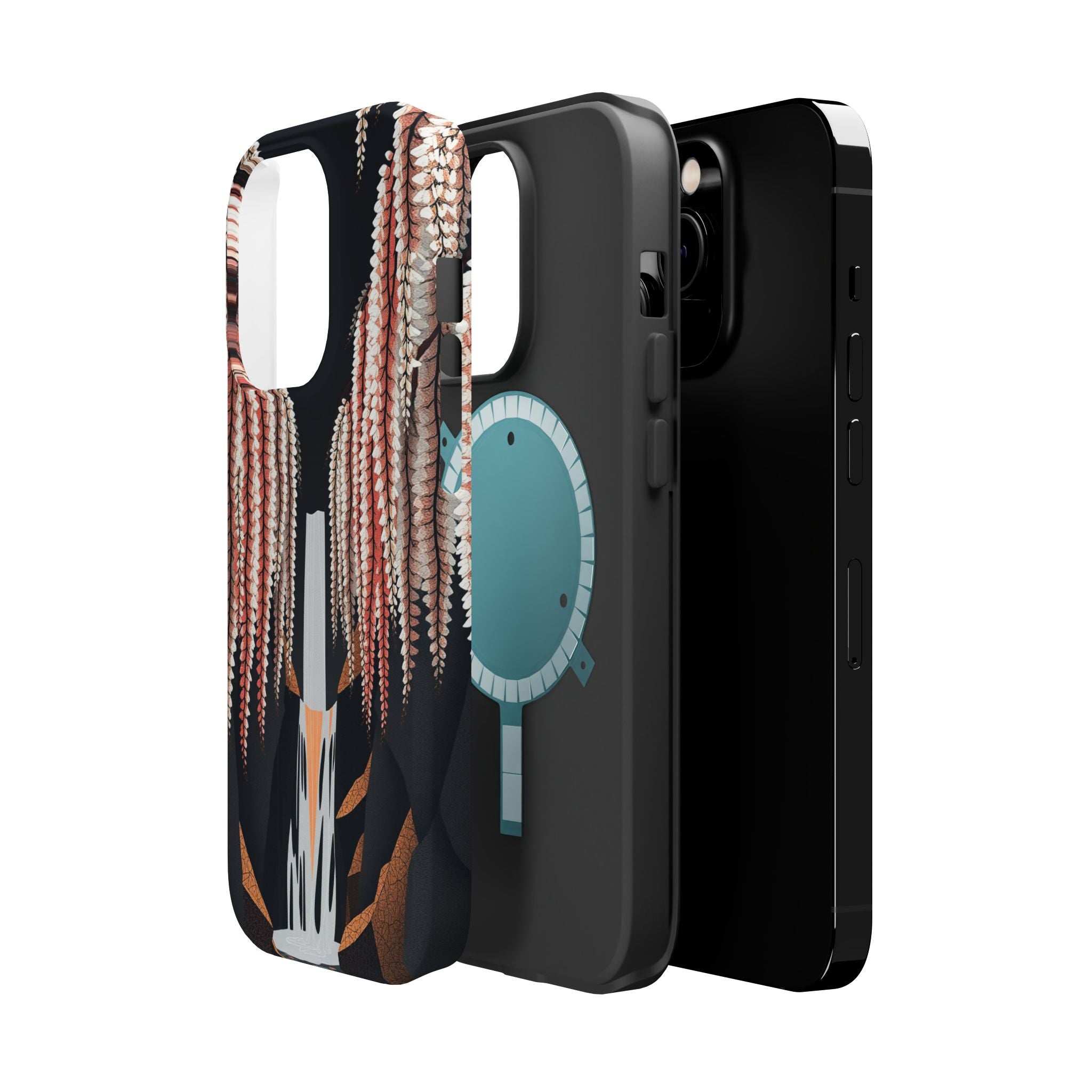 iPhone Earthy Wisteria Cascade Design Slim Everyday iPhone 10 Designer · iPhone