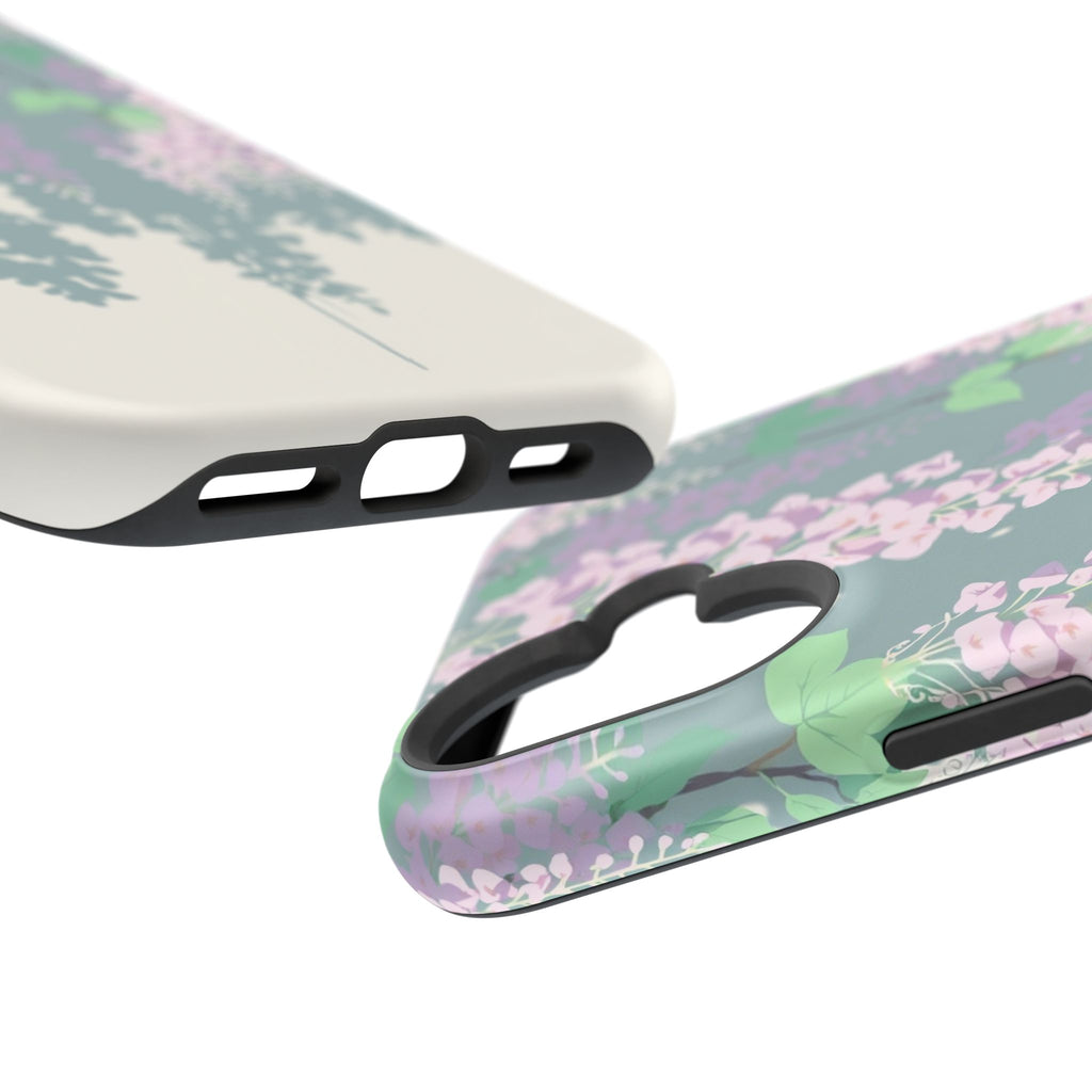 iPhone Dreamy Wisteria Cascade Design Slim Everyday Designer Case · iPhone Case