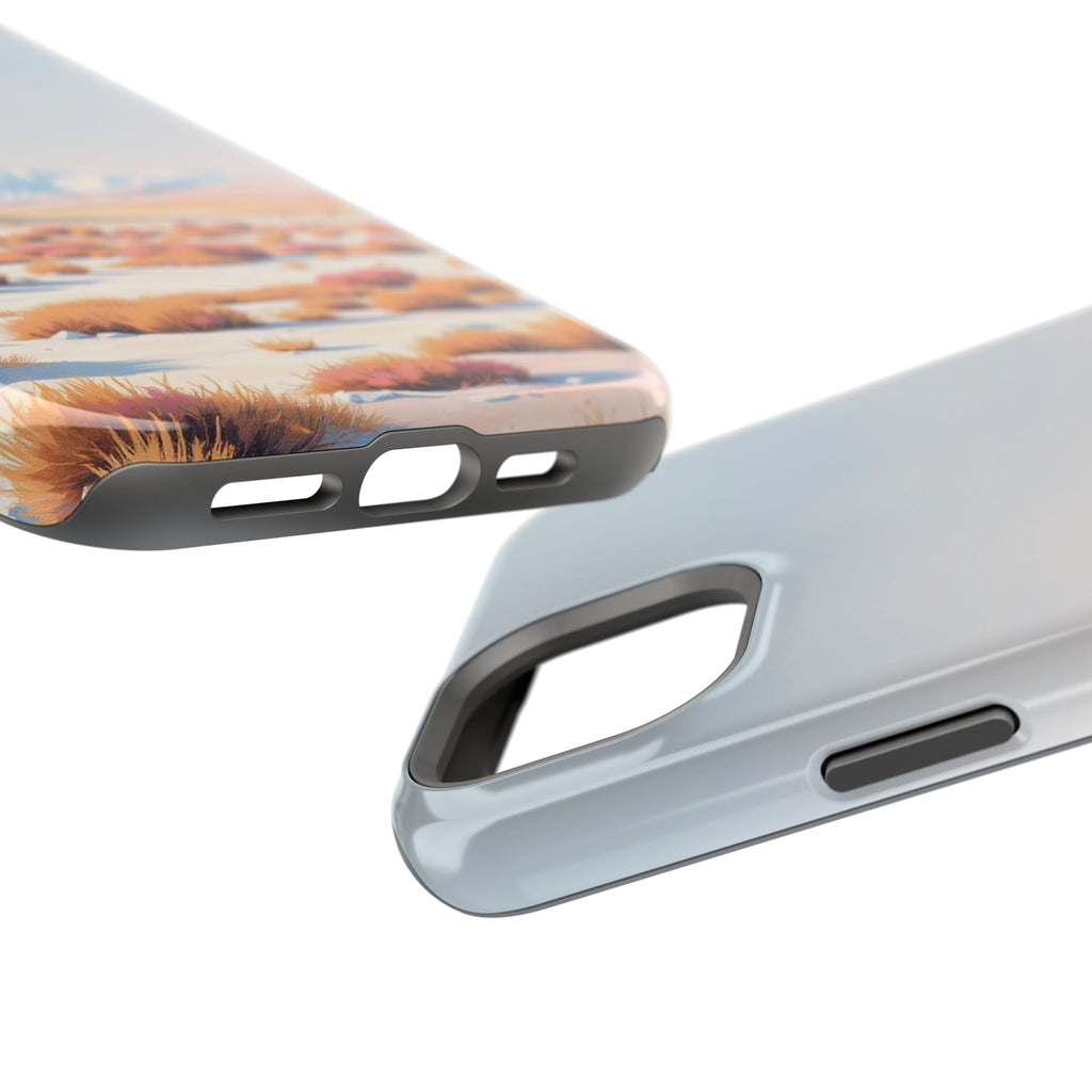 iPhone Vibrant Arctic Tundra Design Slim Everyday Designer Case · iPhone Case