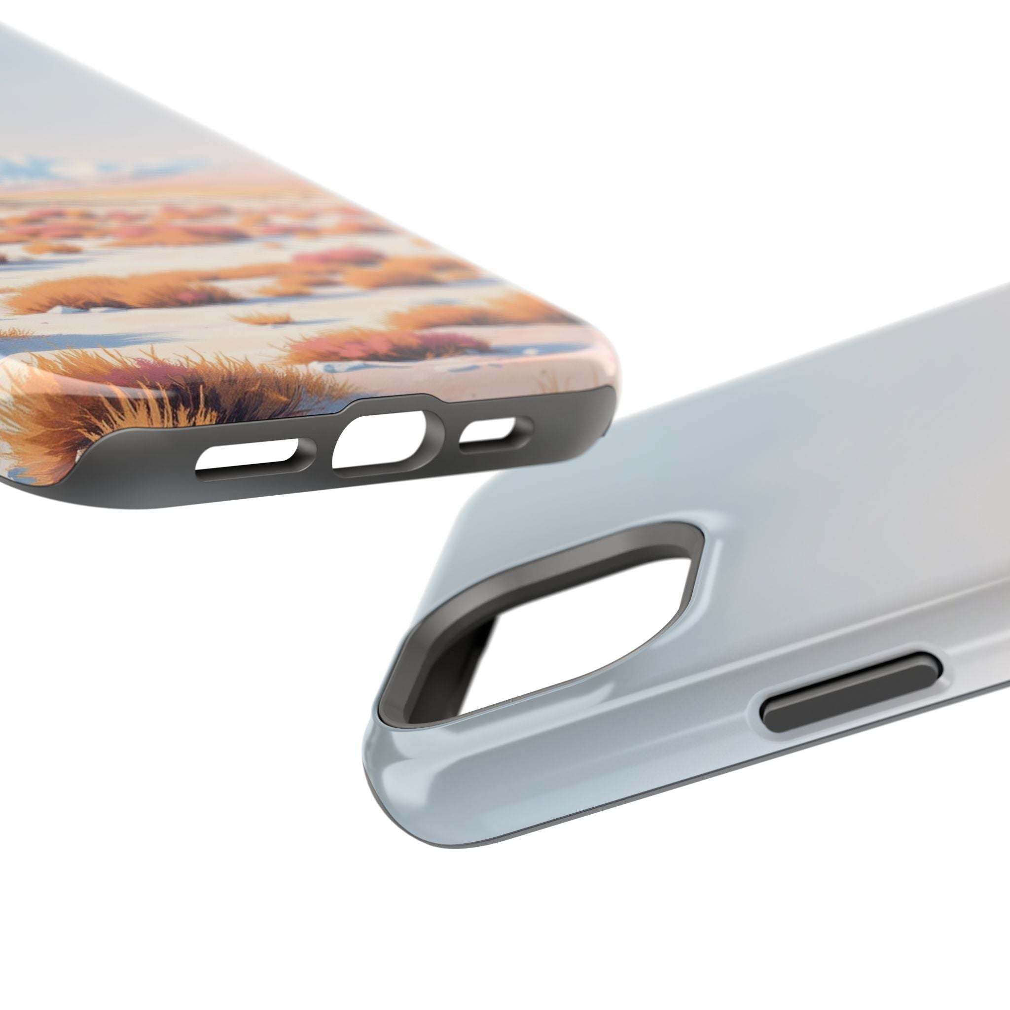 iPhone Vibrant Arctic Tundra Design Slim Everyday Designer Case · iPhone Case