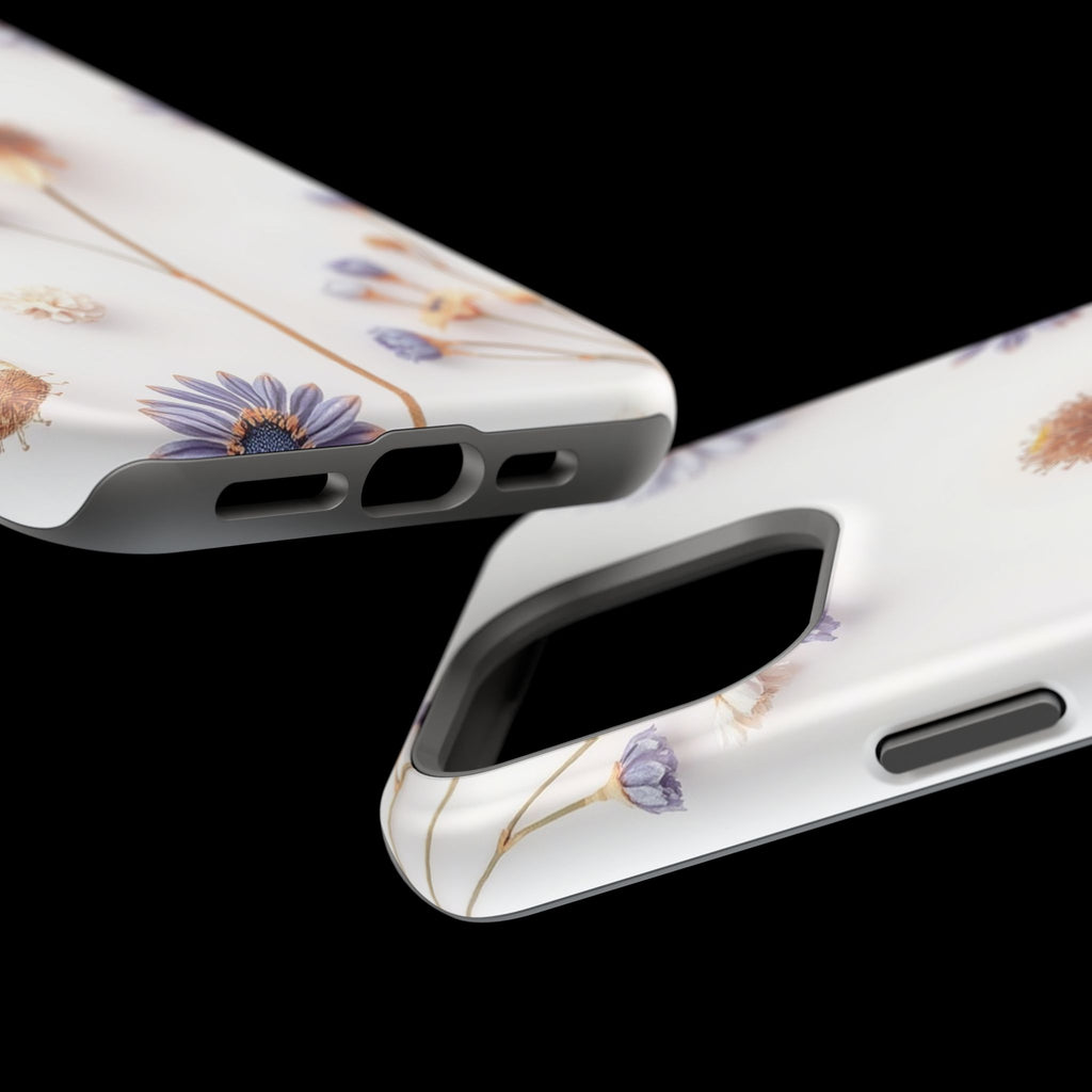 iPhone Dried Flower Flat Lay Bold Art Slim Everyday Designer Case · iPhone Case