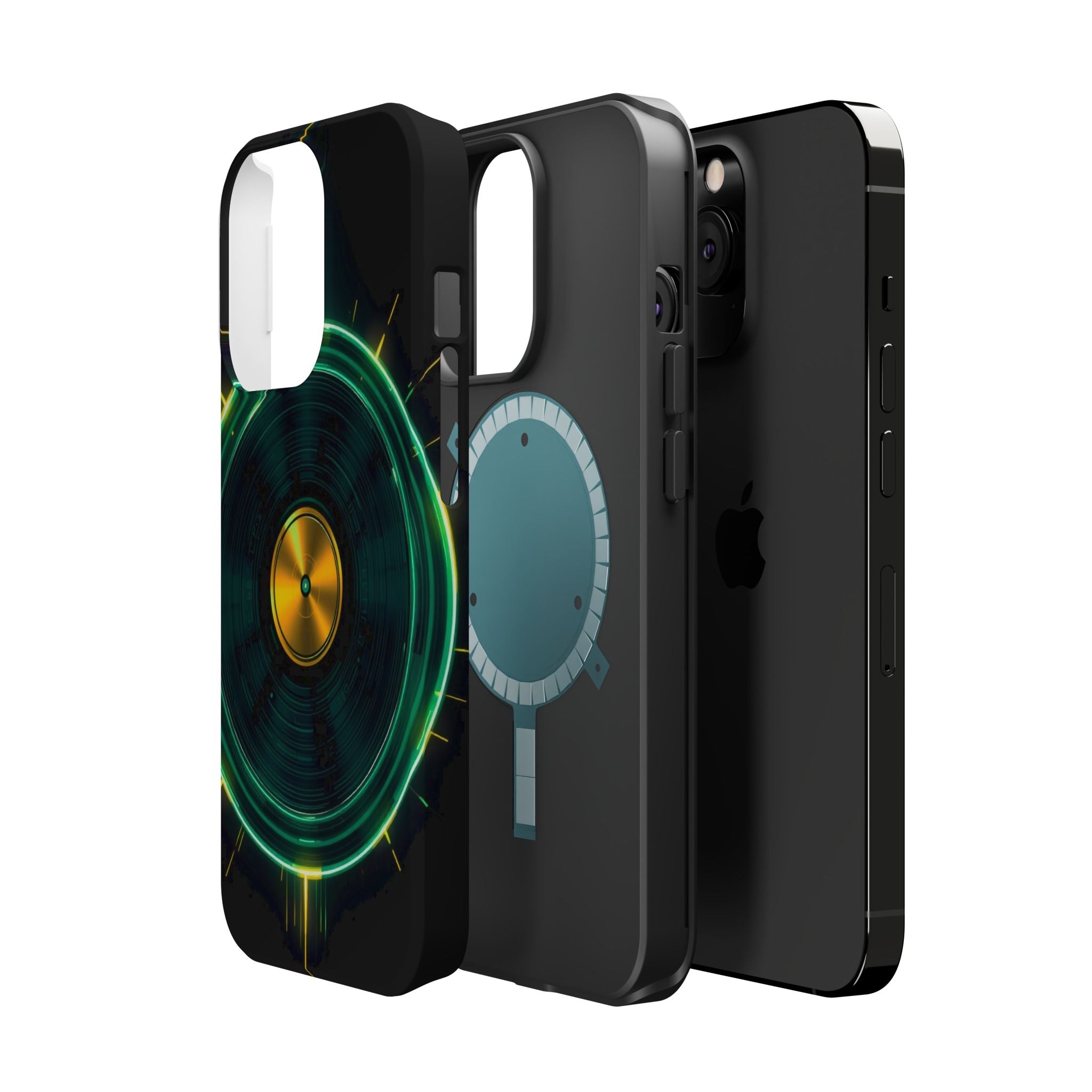 iPhone Dreamy Record Vinyl Spin Design Slim Everyday Designer Case · iPhone Case