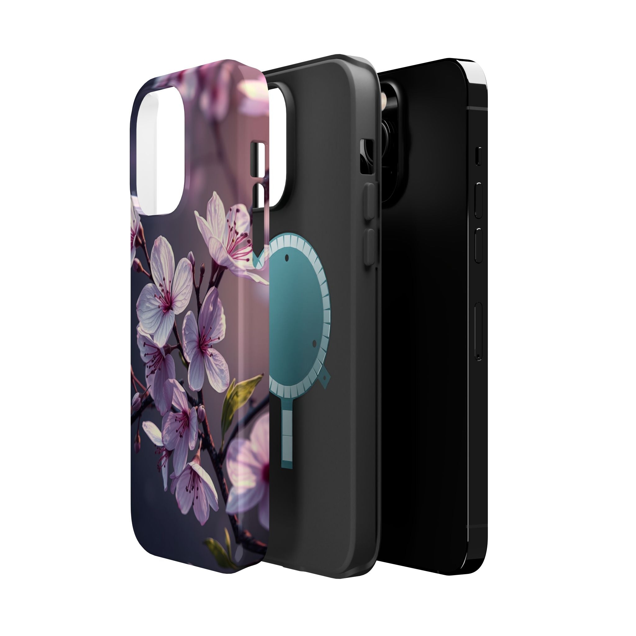 iPhone Cherry Blossom Enchanted Art Artistic Everyday Cas Slim Snap Case · iPhon