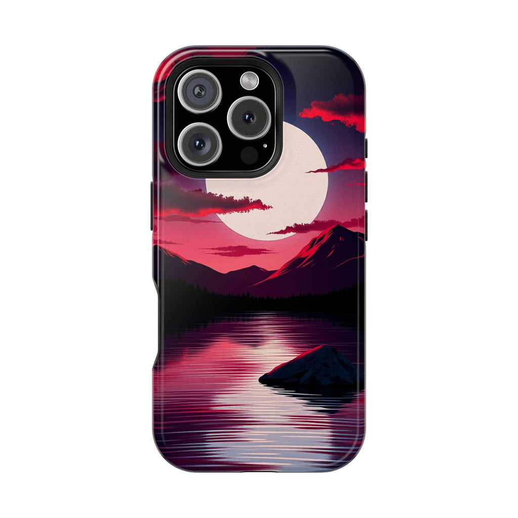 iPhone Vibrant Lake at Twilight Design Slim Everyday iPhone 20 Designer · iPhone