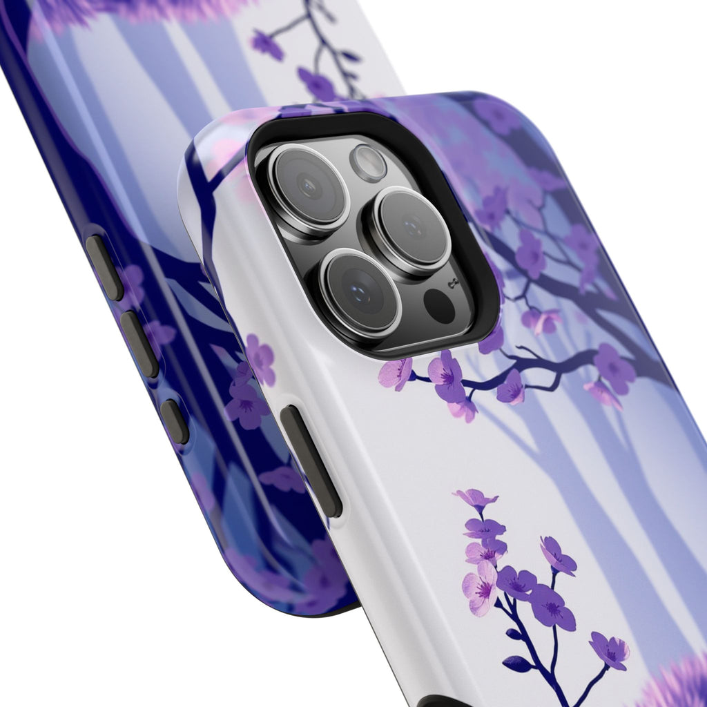 iPhone Blossom Trail Paper Cut Art Bold Modern Everyday Snap Case · iPhone Case