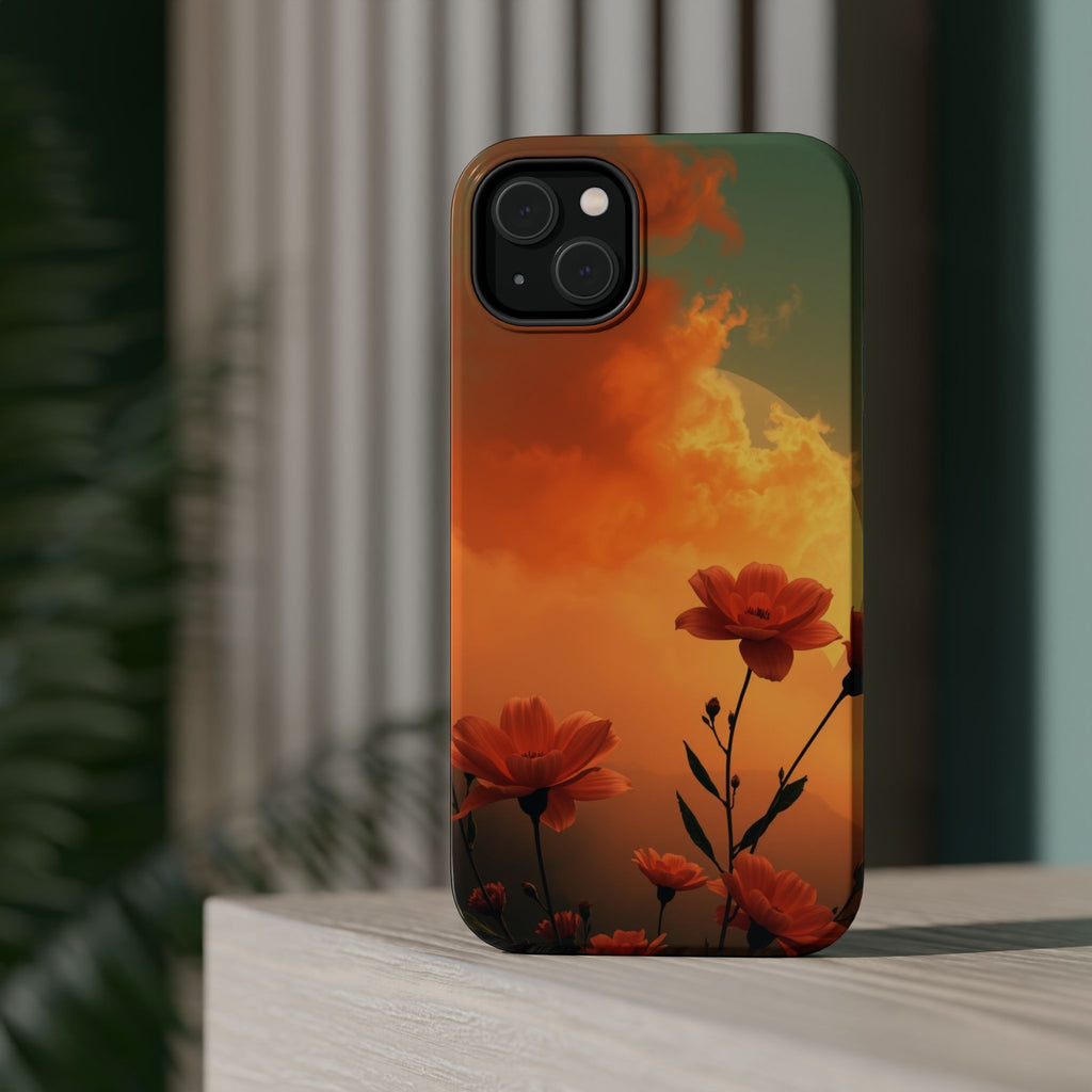 iPhone Floral Ombre Enchanted Art Bold Modern Everyday Snap Case · iPhone Case