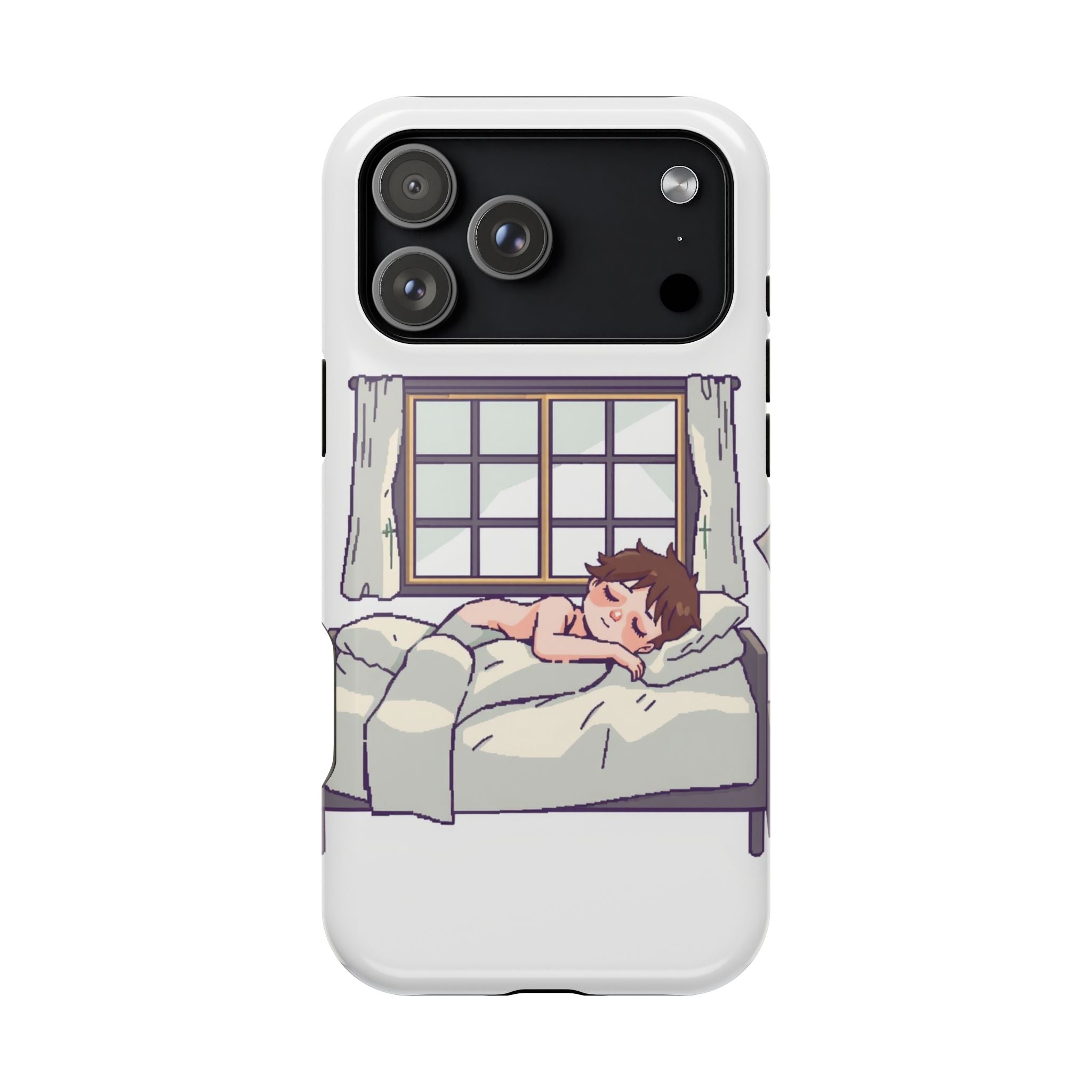 iPhone Do Not Disturb: Napping Bold Art Slim Everyday Designer Case · iPhone Cas