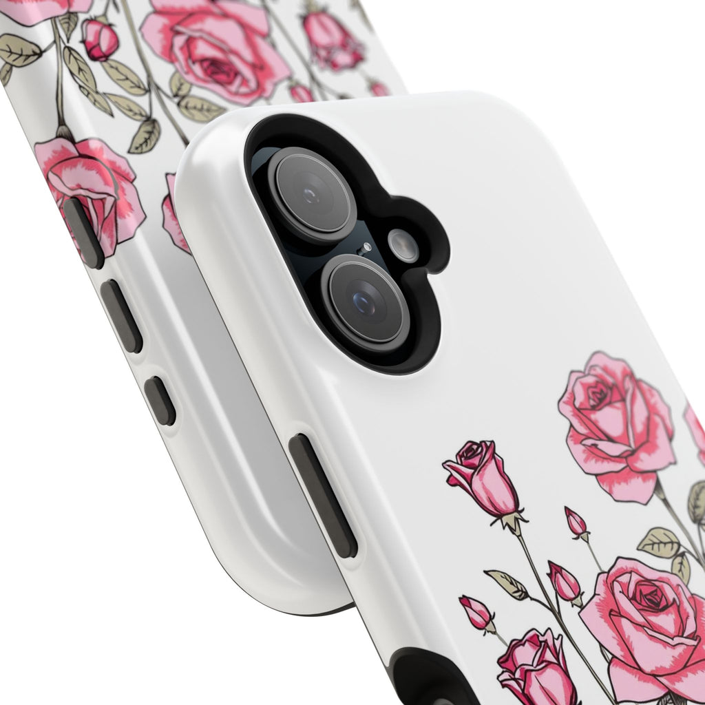 iPhone Rose Garden Hand-Drawn Sketch Slim Everyday Designer Case · iPhone Case