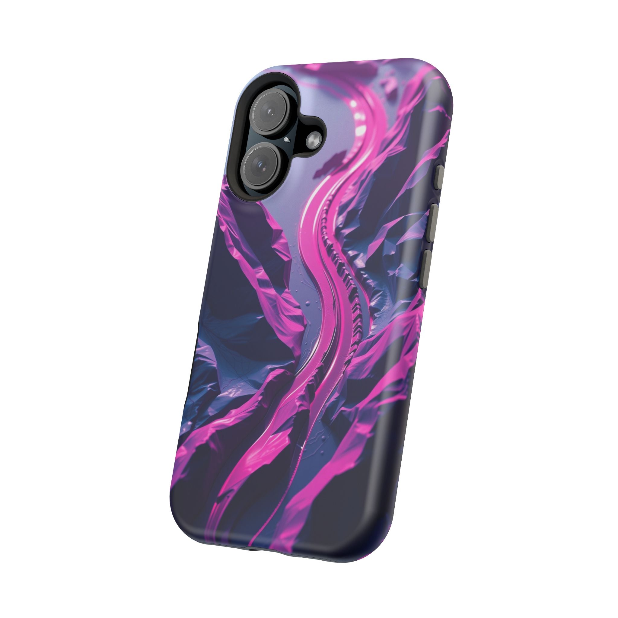 iPhone River Delta Aerial Electric Art Slim Everyday Designer Case · iPhone Case