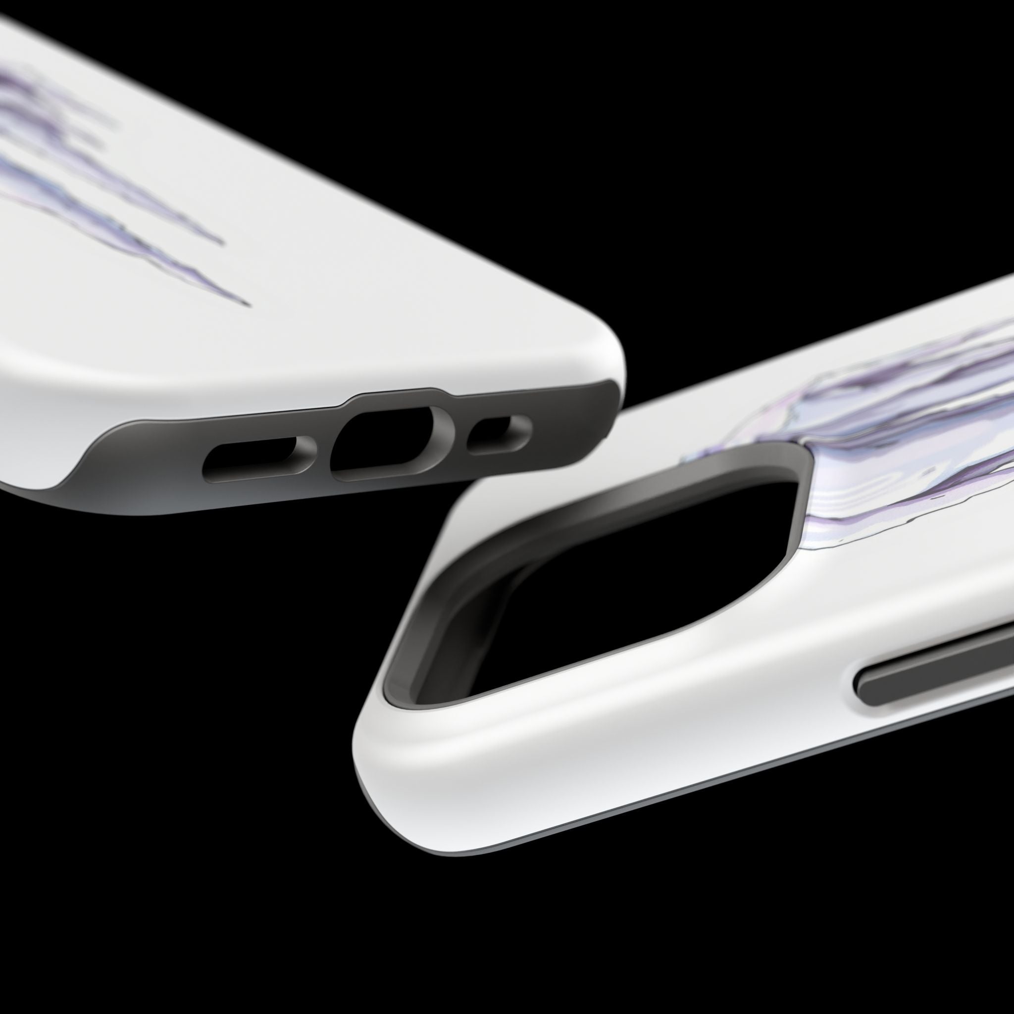iPhone Lavender And Pearl Icicle Formation Slim iPhone Everyday · iPhone Case