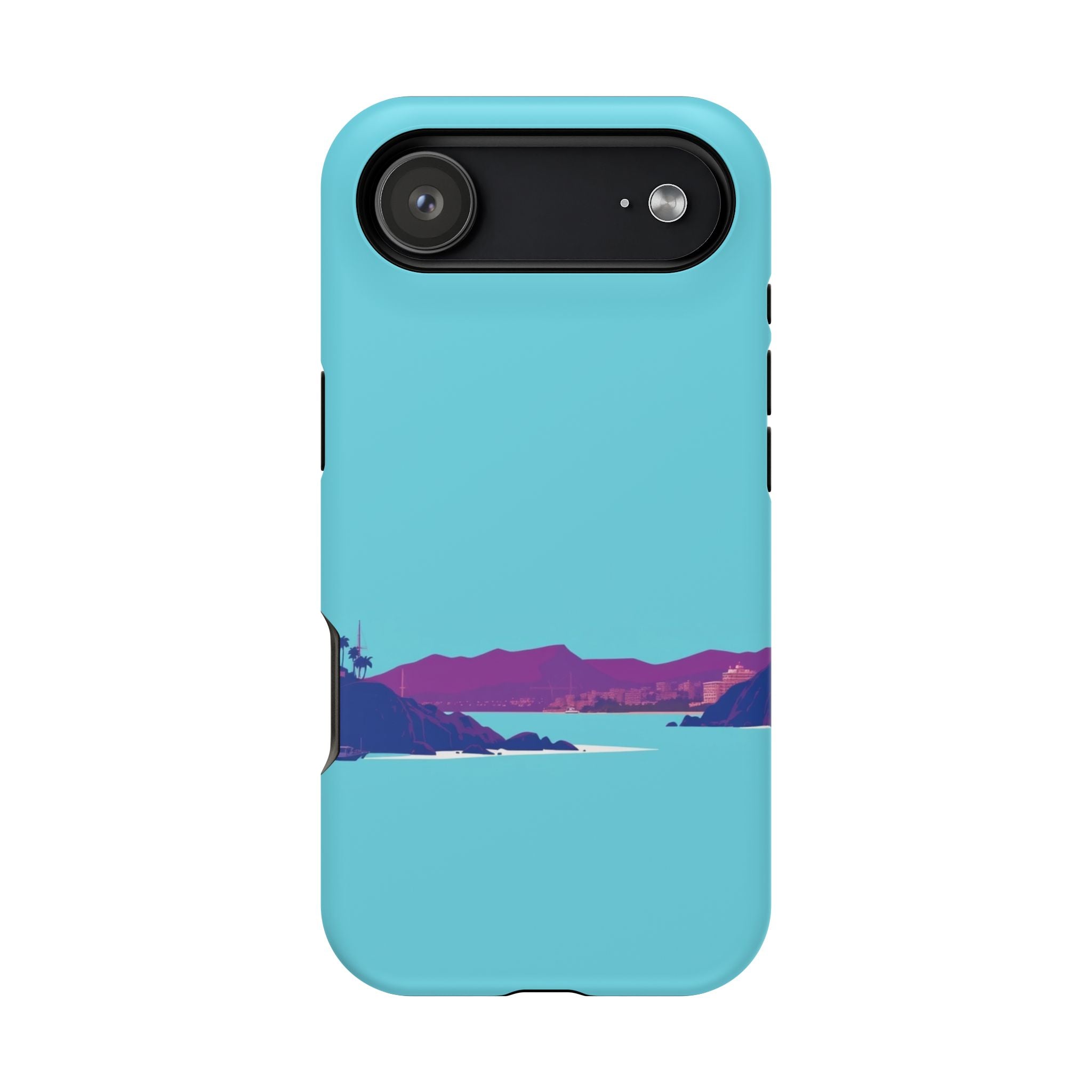iPhone Hibiscus Coast Mystic Art Bold Modern Everyday Snap Case · iPhone Case