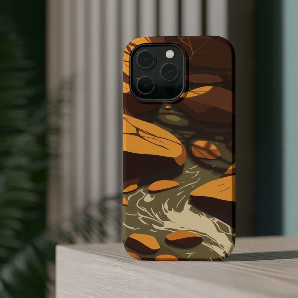 iPhone Spring Creek Mystic Art 10 Bold Modern Everyday Snap Case · iPhone Case