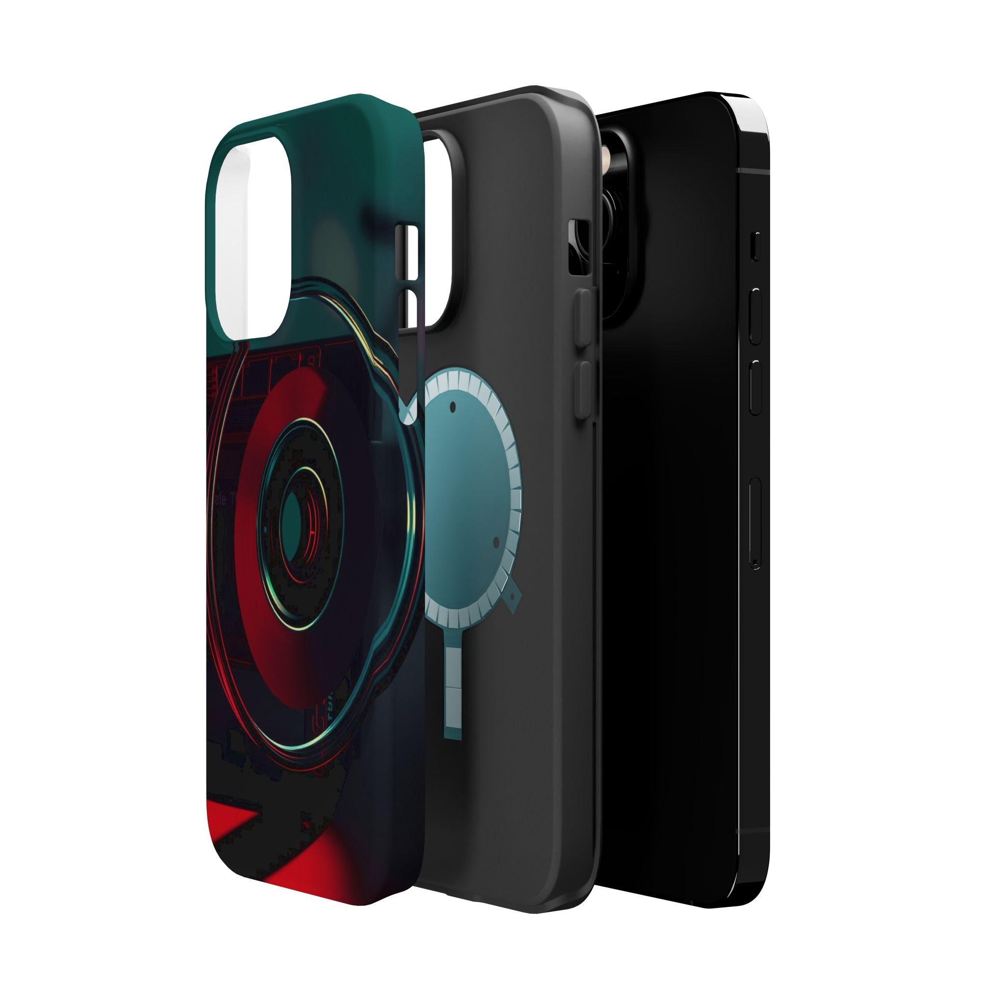 iPhone Vibrant Cassette Tape Rewind Design Slim Everyday Designer Case · iPhone