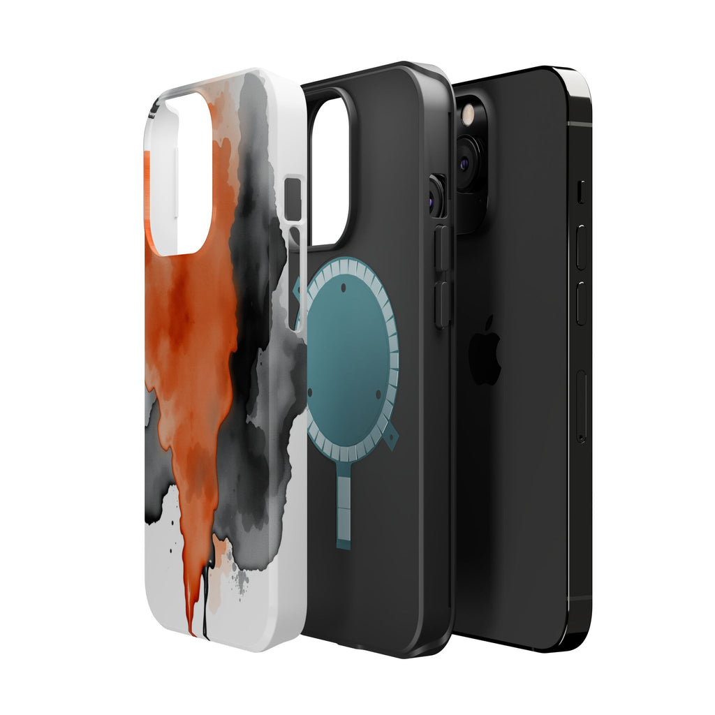 iPhone Ink Bleed Vibrant Watercolor Slim Everyday Designer Case · iPhone Case