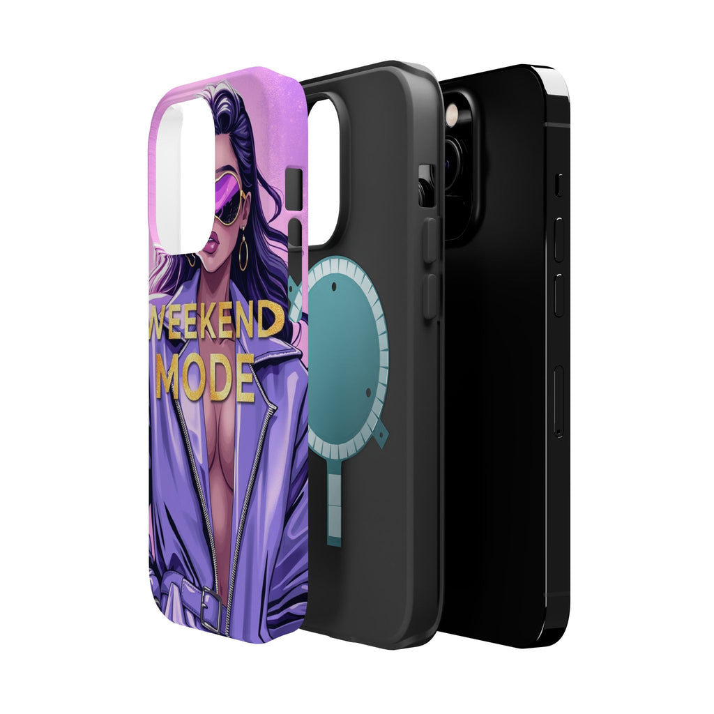 iPhone Lavender And Pearl Weekend Mode On Slim Everyday Designer Case · iPhone C