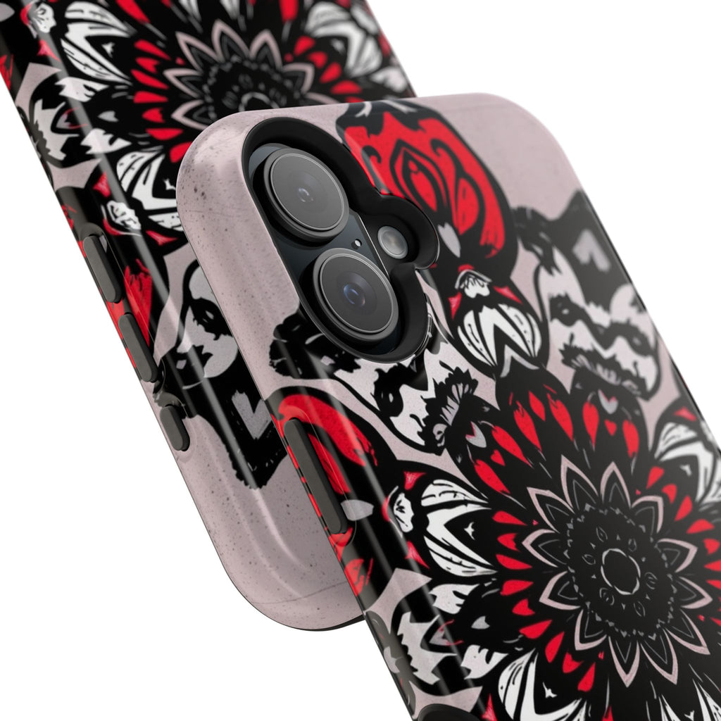 iPhone Floral Mandala Bold Art Slim Everyday Designer Case · iPhone Case