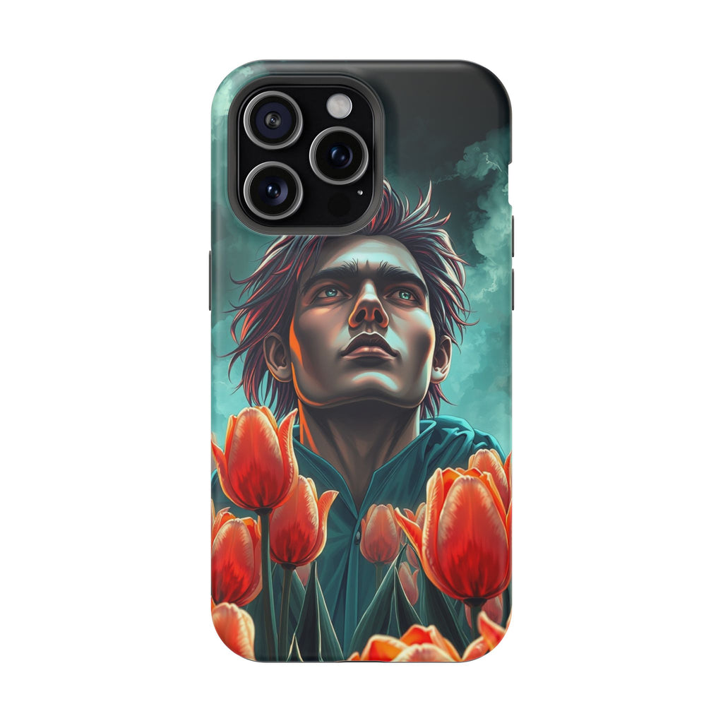 iPhone Tulip Row Electric Art Slim Everyday Designer Case · iPhone Case