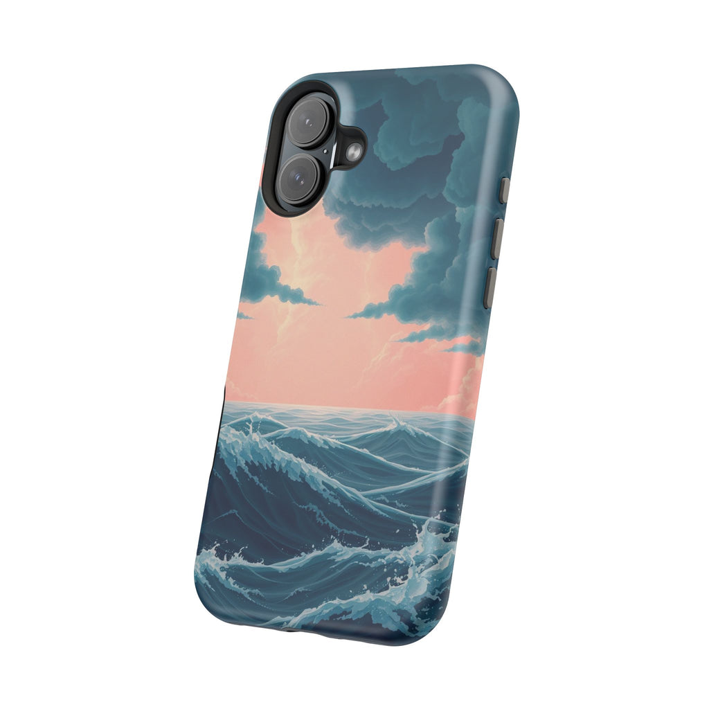 iPhone Storm at Sea 3D Digital Slim Everyday Designer Case · iPhone Case