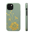 iPhone Floral Gold Foil Cinematic Art Slim Everyday Designer Case · iPhone Case