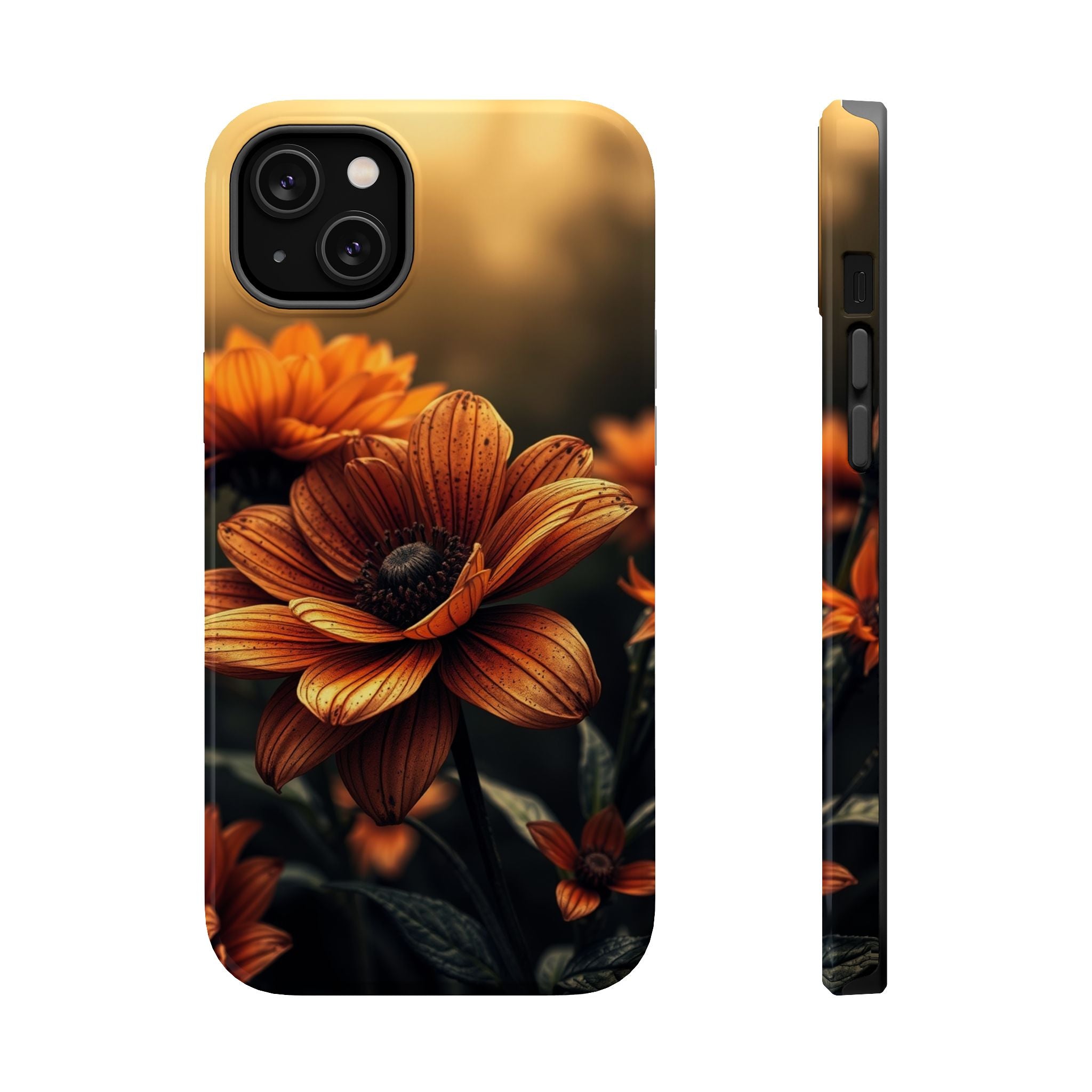 iPhone Radiant Floral Ombre Design Bold Modern Everyday Snap Case · iPhone Case