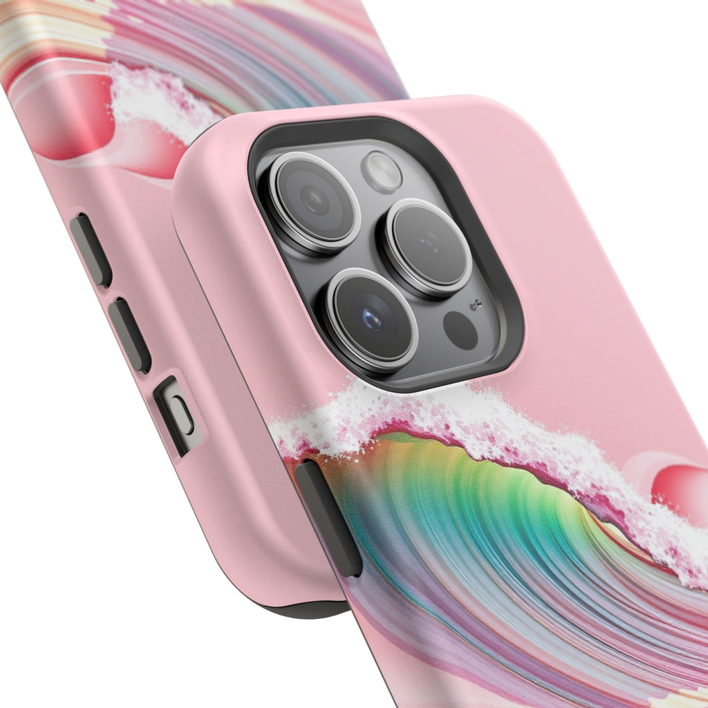iPhone Sand Art Wave Vibrant Watercolor Slim Everyday iPhone Designer · iPhone C