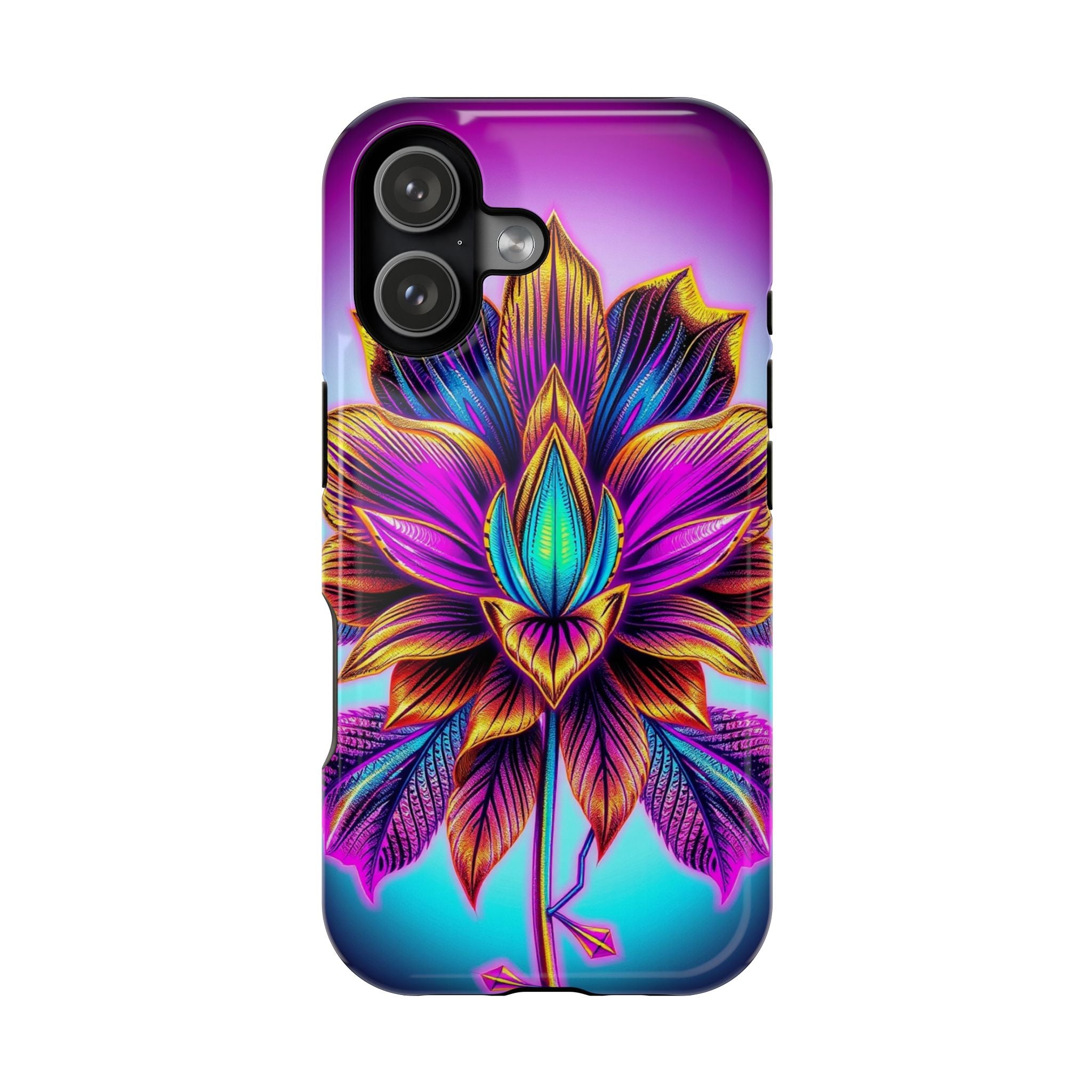 iPhone Floral Gold Foil Mystic Art Bold Modern Everyday Snap Case · iPhone Case