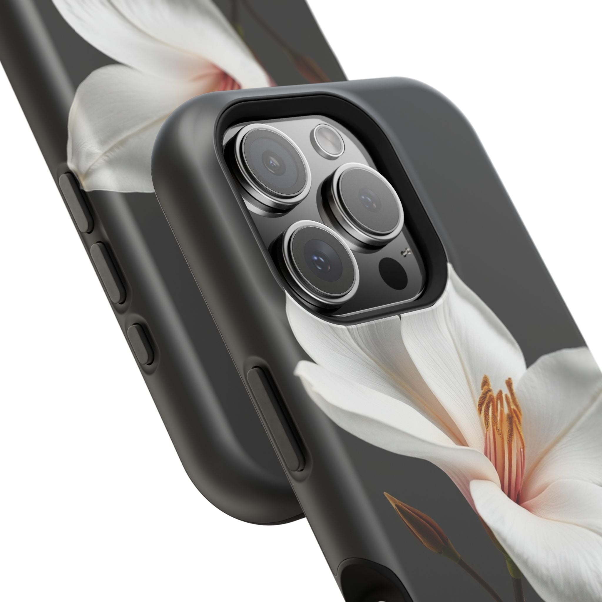iPhone Earthy Magnolia Dream Design Slim Everyday Designer Case · iPhone Case