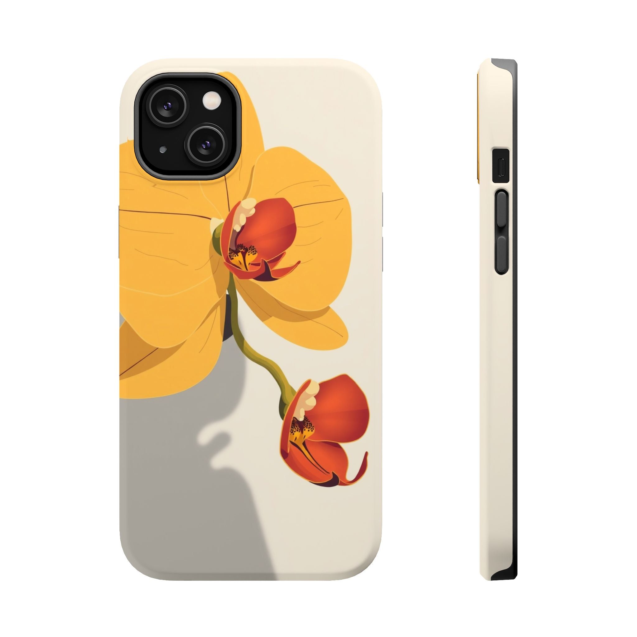 iPhone Vibrant Orchid Study Design Bold Modern Everyday Snap Case · iPhone Case
