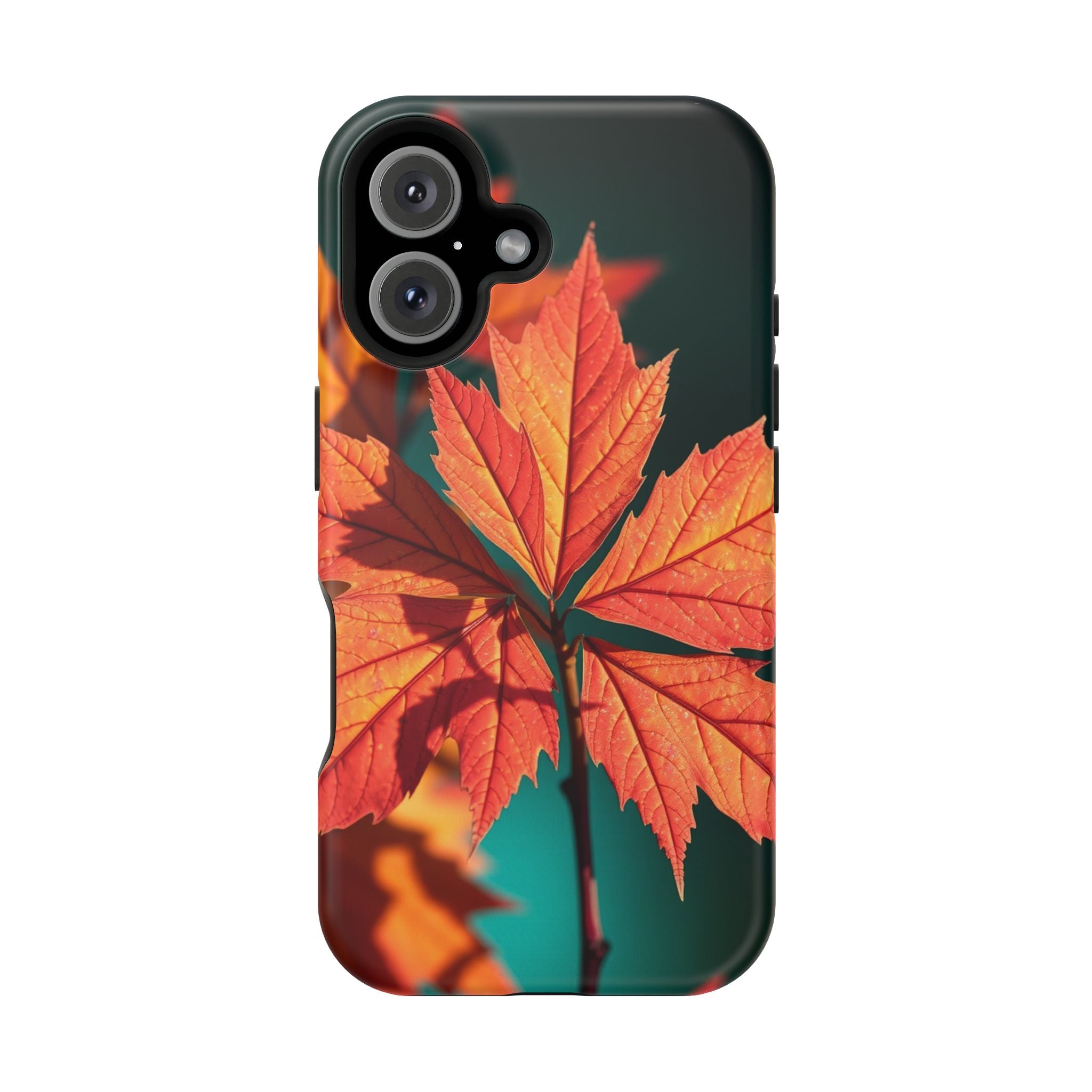 iPhone Autumn Maple Electric Art 15 Slim Everyday Designer Case · iPhone Case