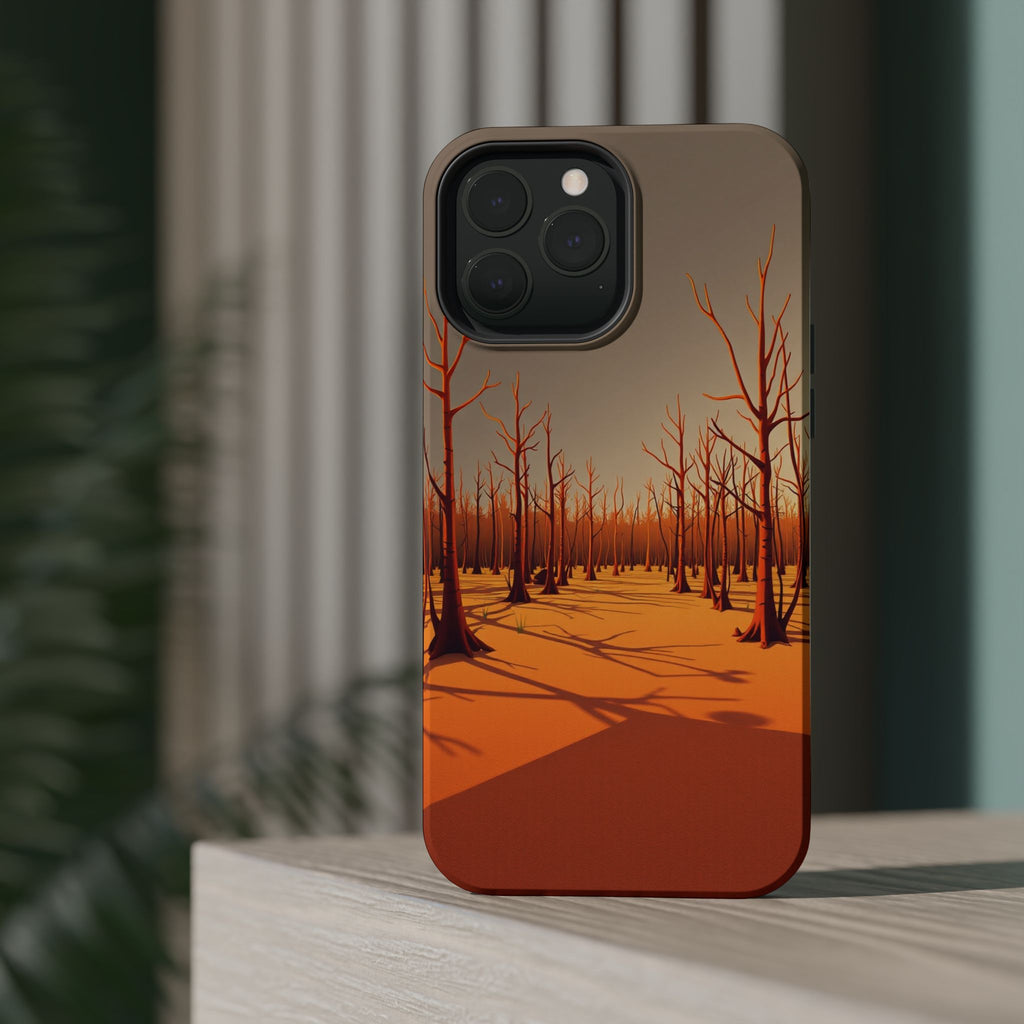 iPhone Cypress Swamp Electric Art 10 Slim Everyday Designer Case · iPhone Case