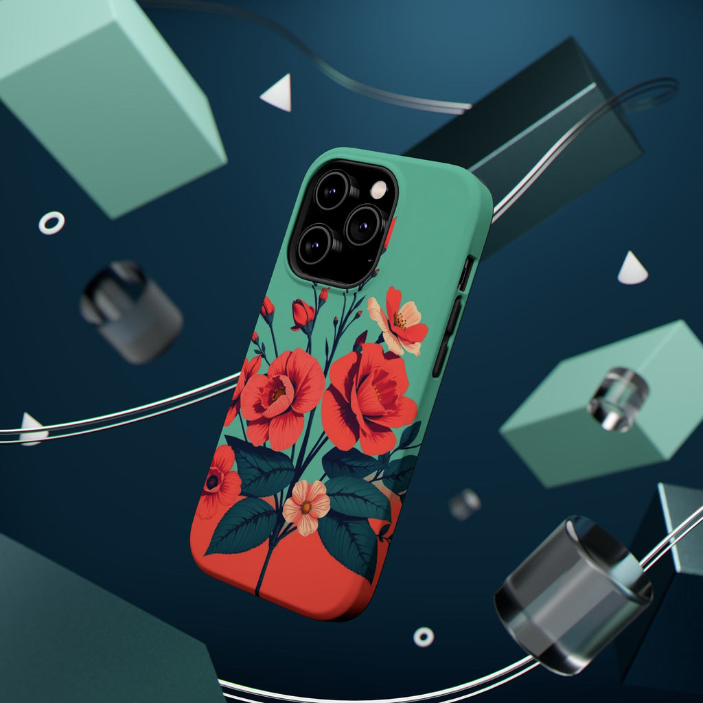 iPhone Pin-up Floral Cinematic Art Bold Modern Everyday Snap Case · iPhone Case