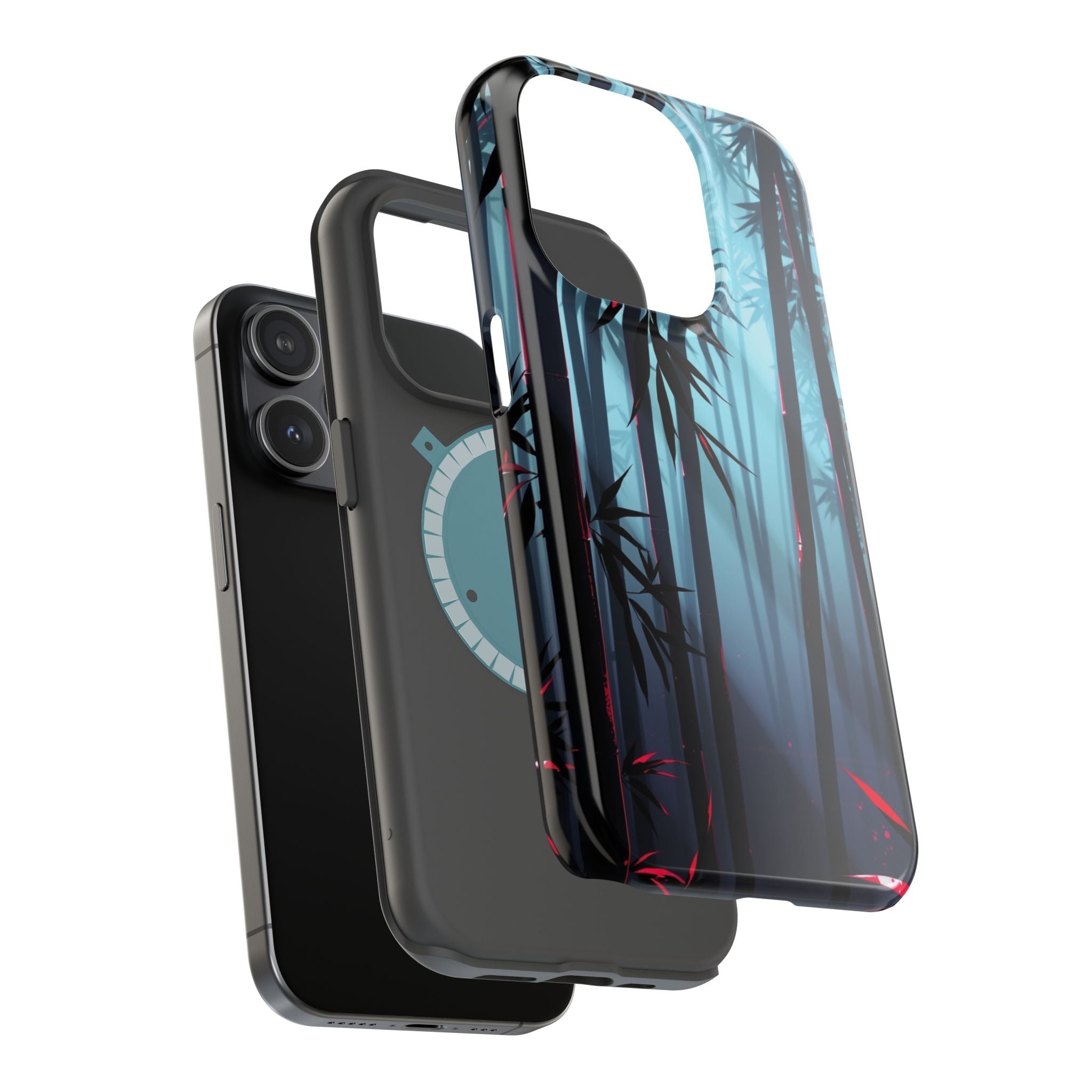iPhone Bamboo Grove Holographic Iridescent Slim iPhone Everyday · iPhone Case