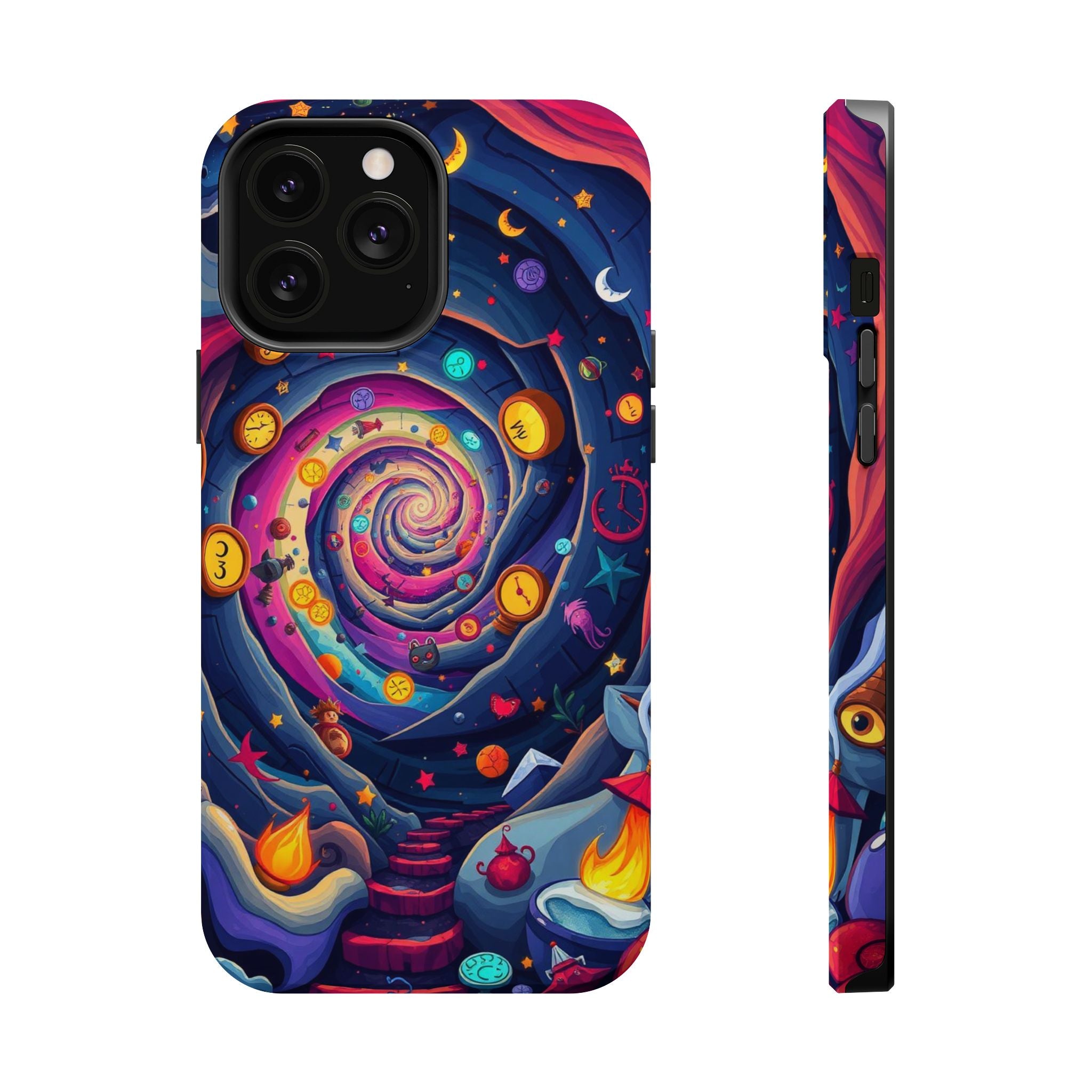 iPhone Time Portal Swirl Kids Fun iPhone Phone Case Gift Clean Minimal · iPhone