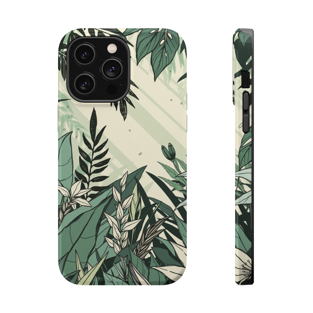 iPhone Jungle Floral Electric Art Bold Modern Everyday Snap Case · iPhone Case