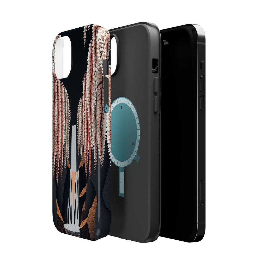 iPhone Earthy Wisteria Cascade Design Slim Everyday iPhone 10 Designer · iPhone