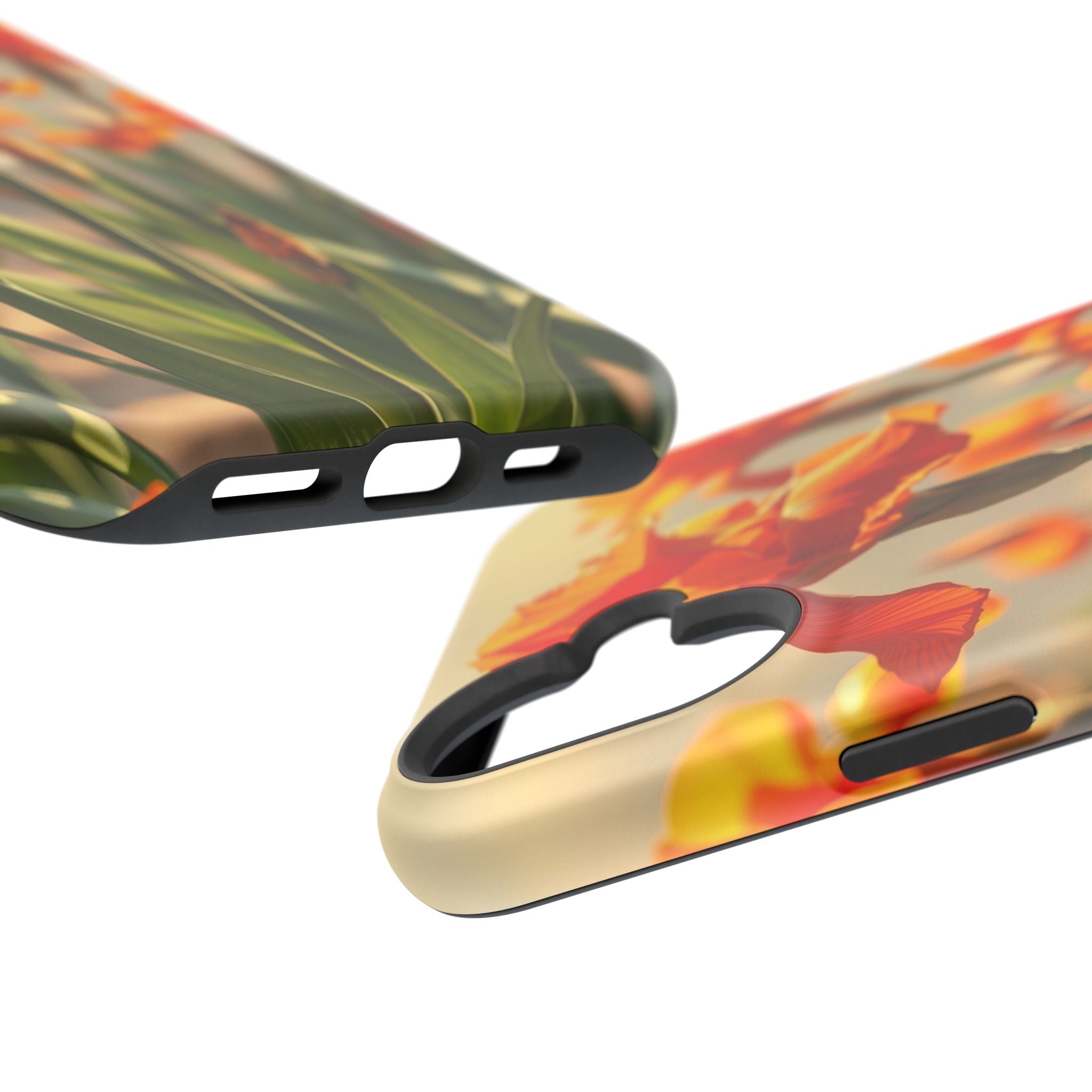 iPhone Iris Garden Cinematic Art Bold Modern Everyday Snap Case · iPhone Case